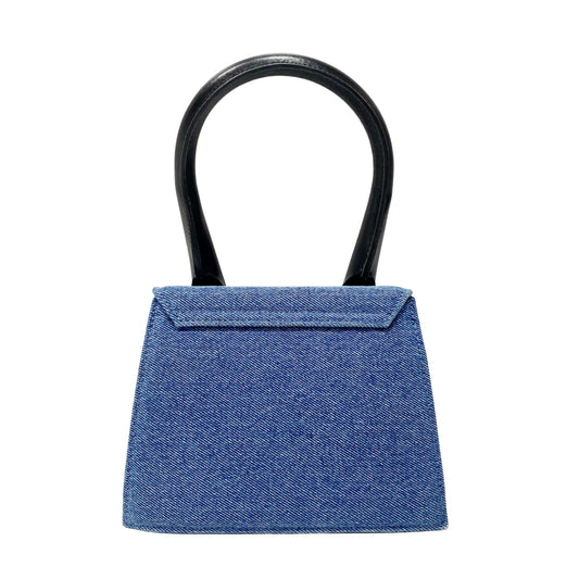 Le Chiquito Noeud Denim 2 Way Bag