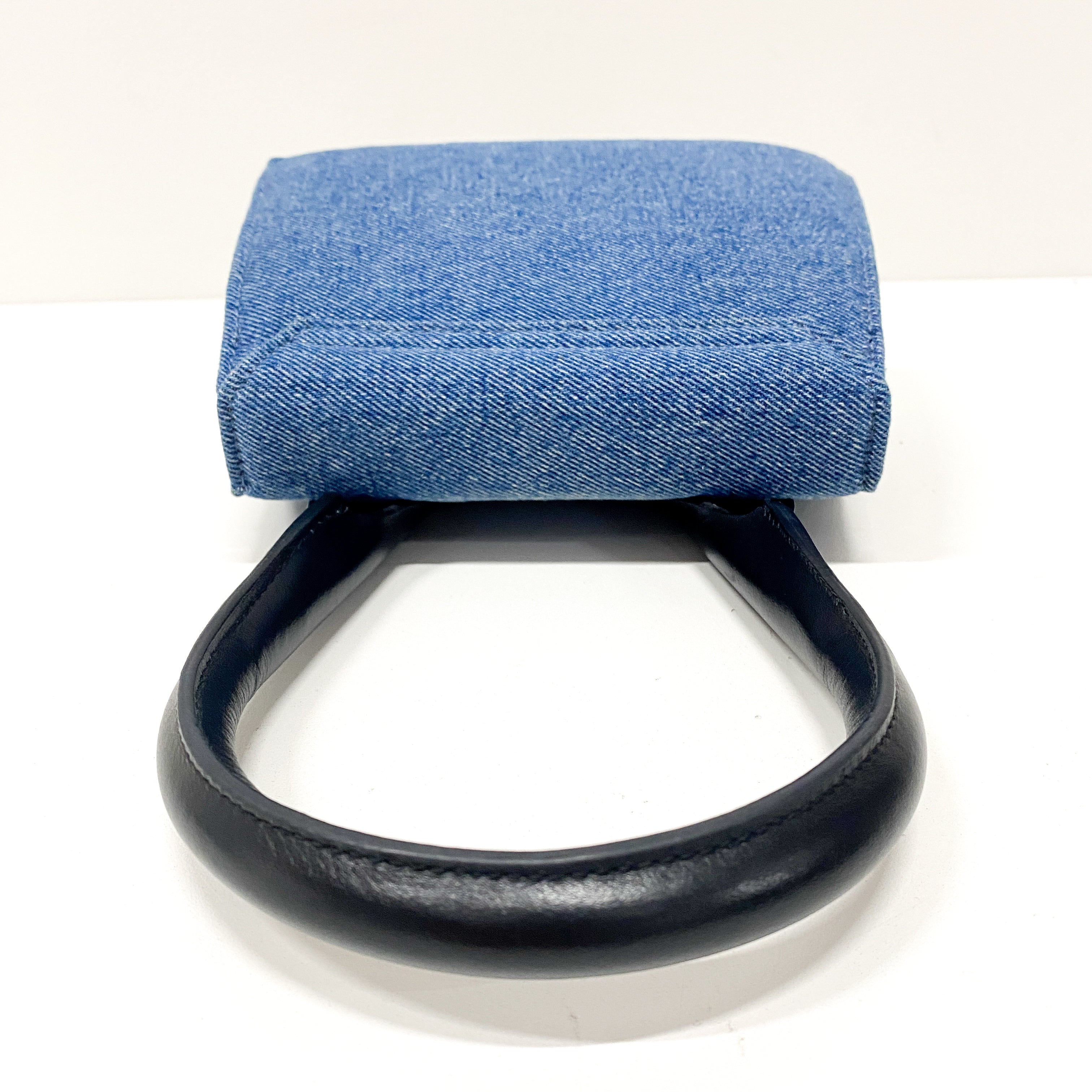 Le Chiquito Noeud Denim 2 Way Bag