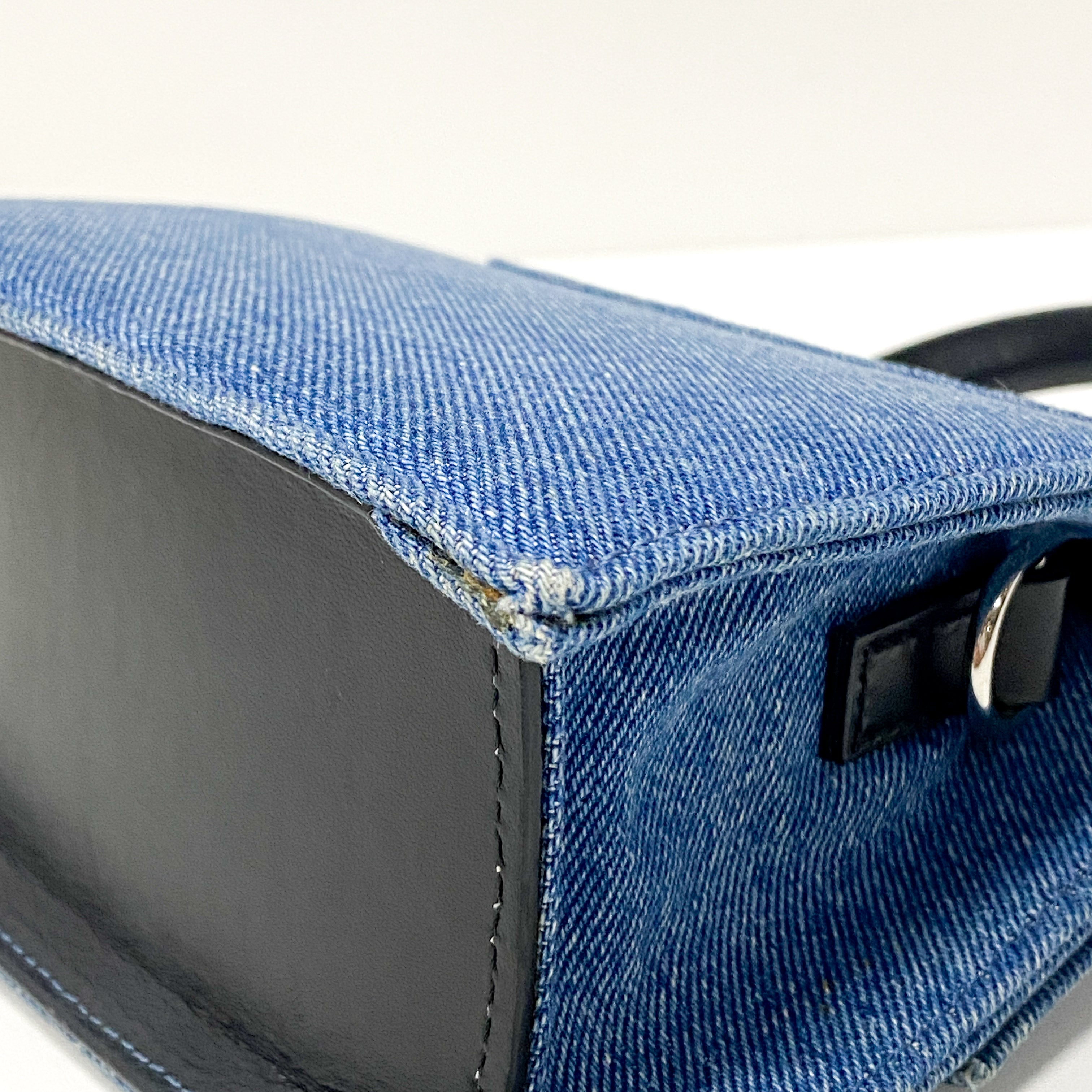 Le Chiquito Noeud Denim 2 Way Bag