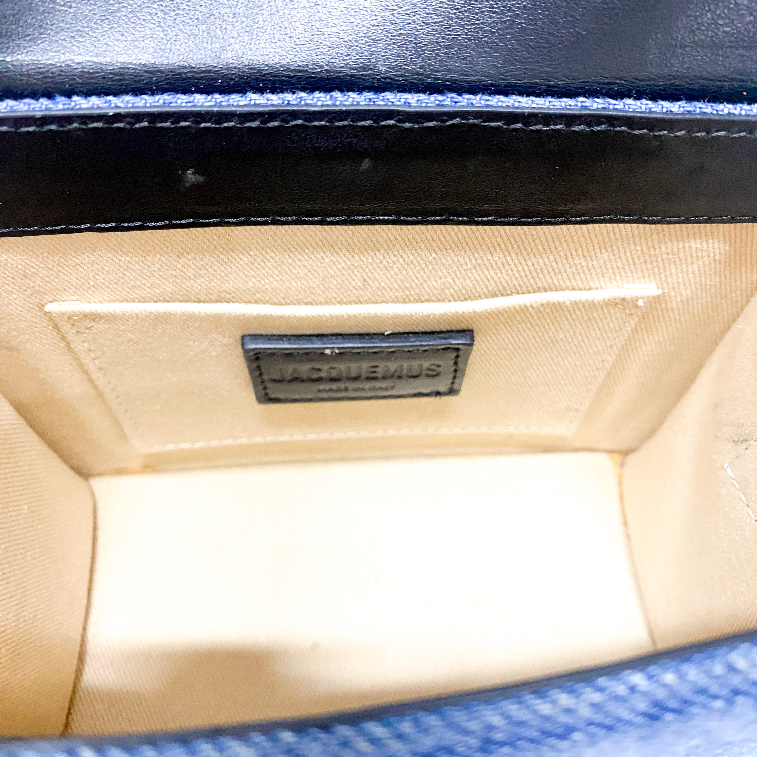 Le Chiquito Noeud Denim 2 Way Bag