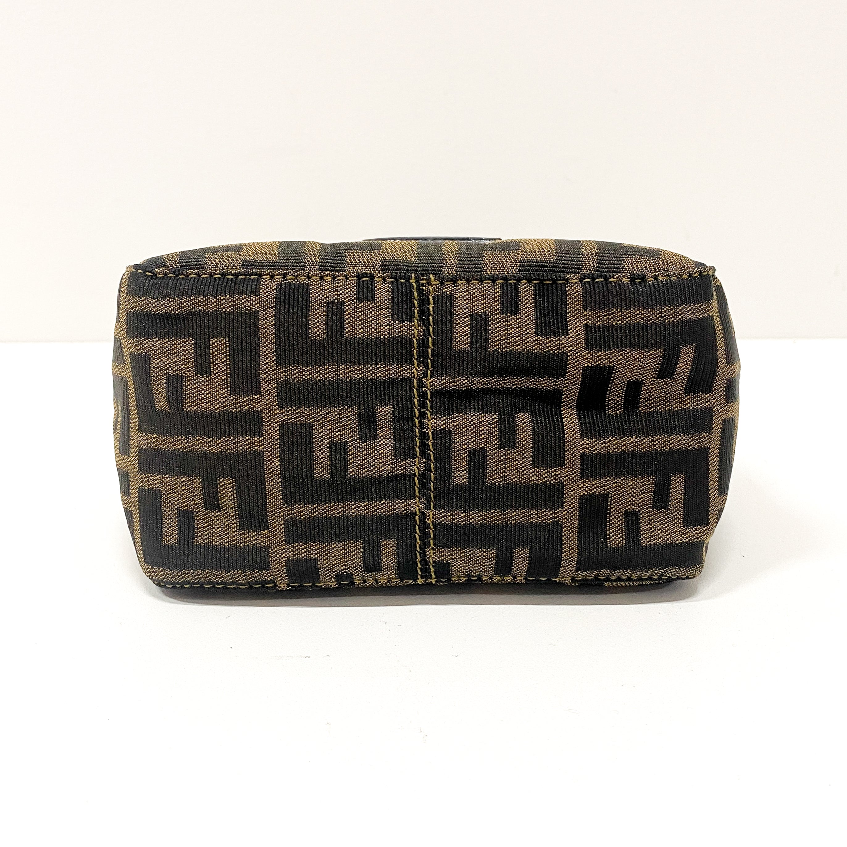 Zucca Mini Brown Hobo Shoulder Bag