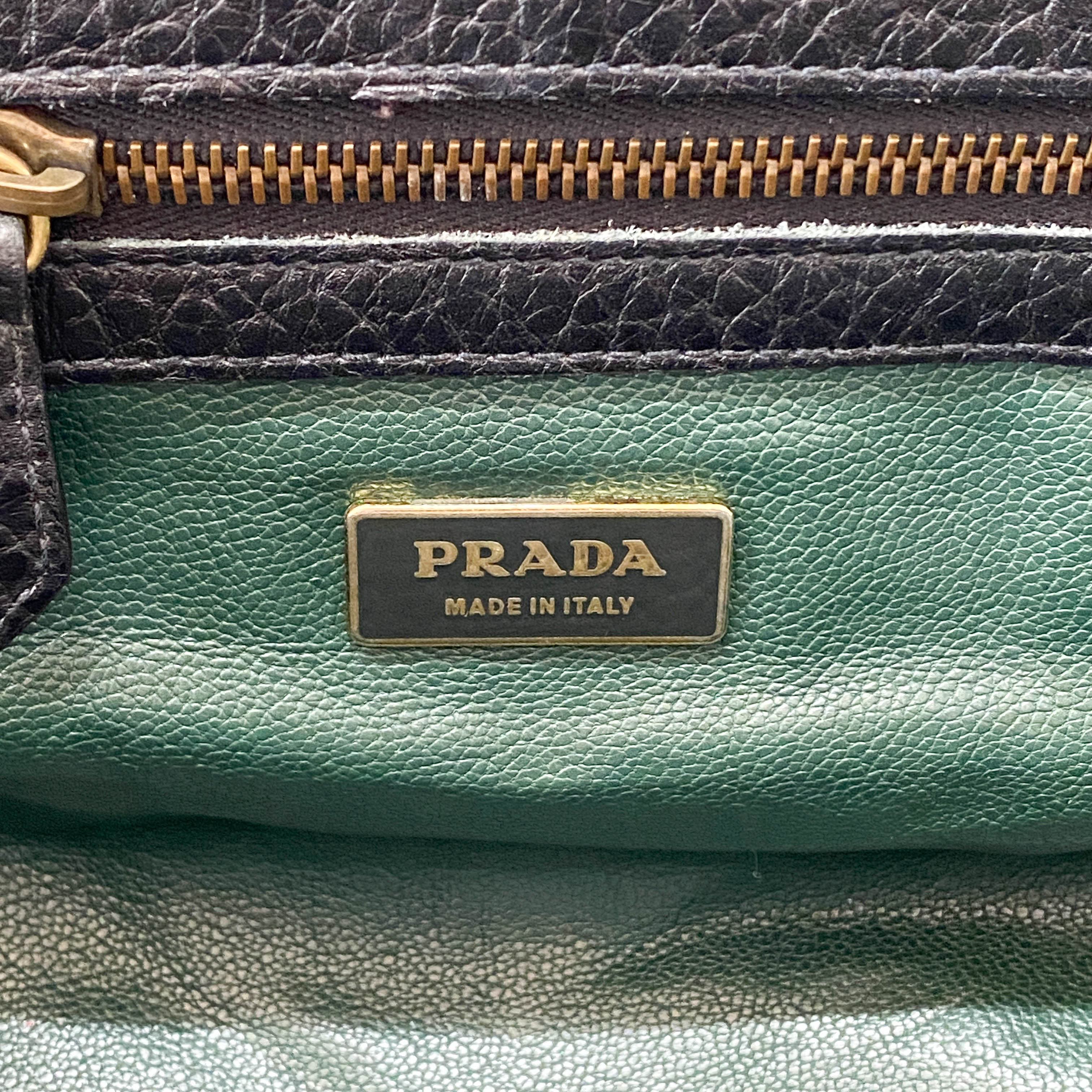 Black Leather Shoulder Bag