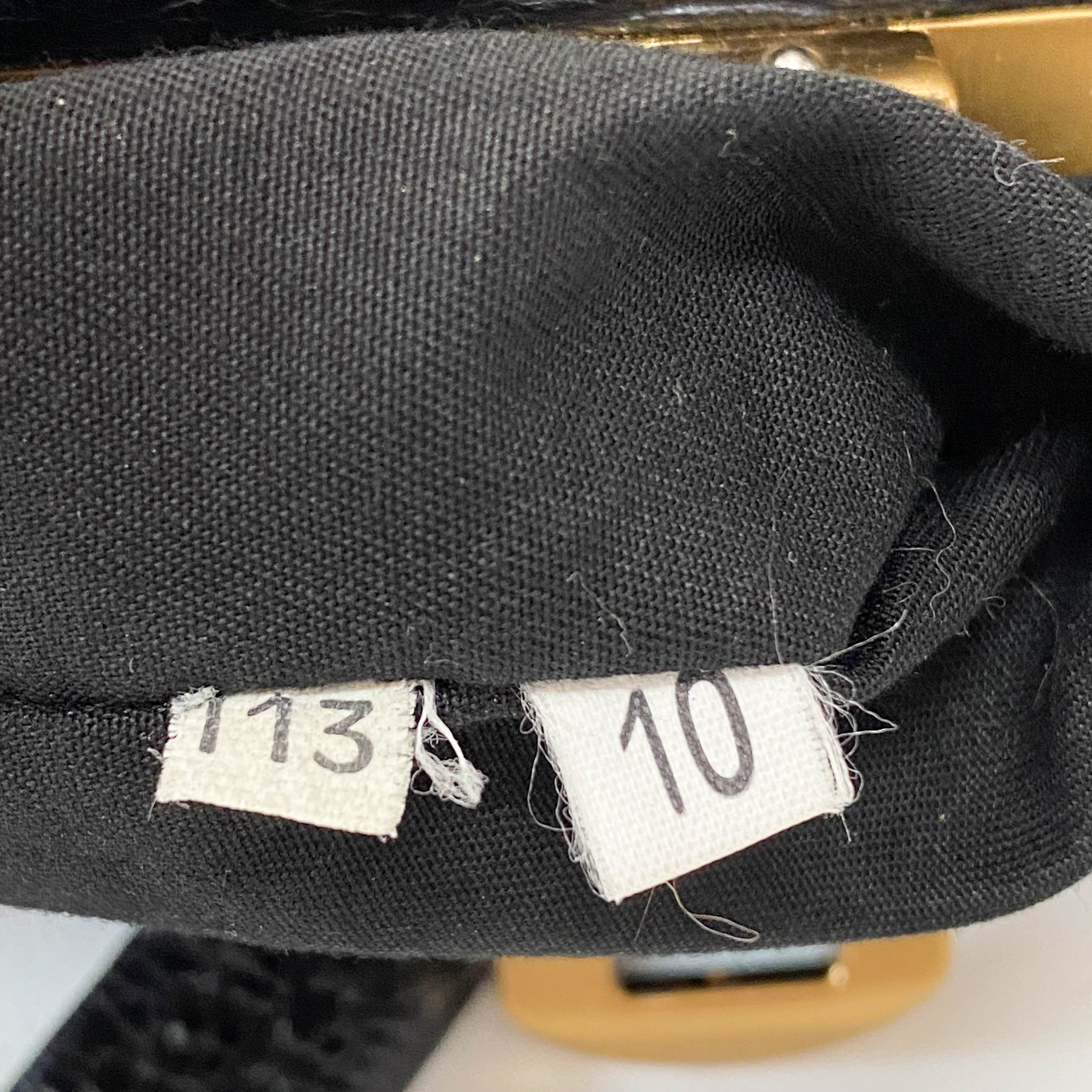 Black Leather Shoulder Bag