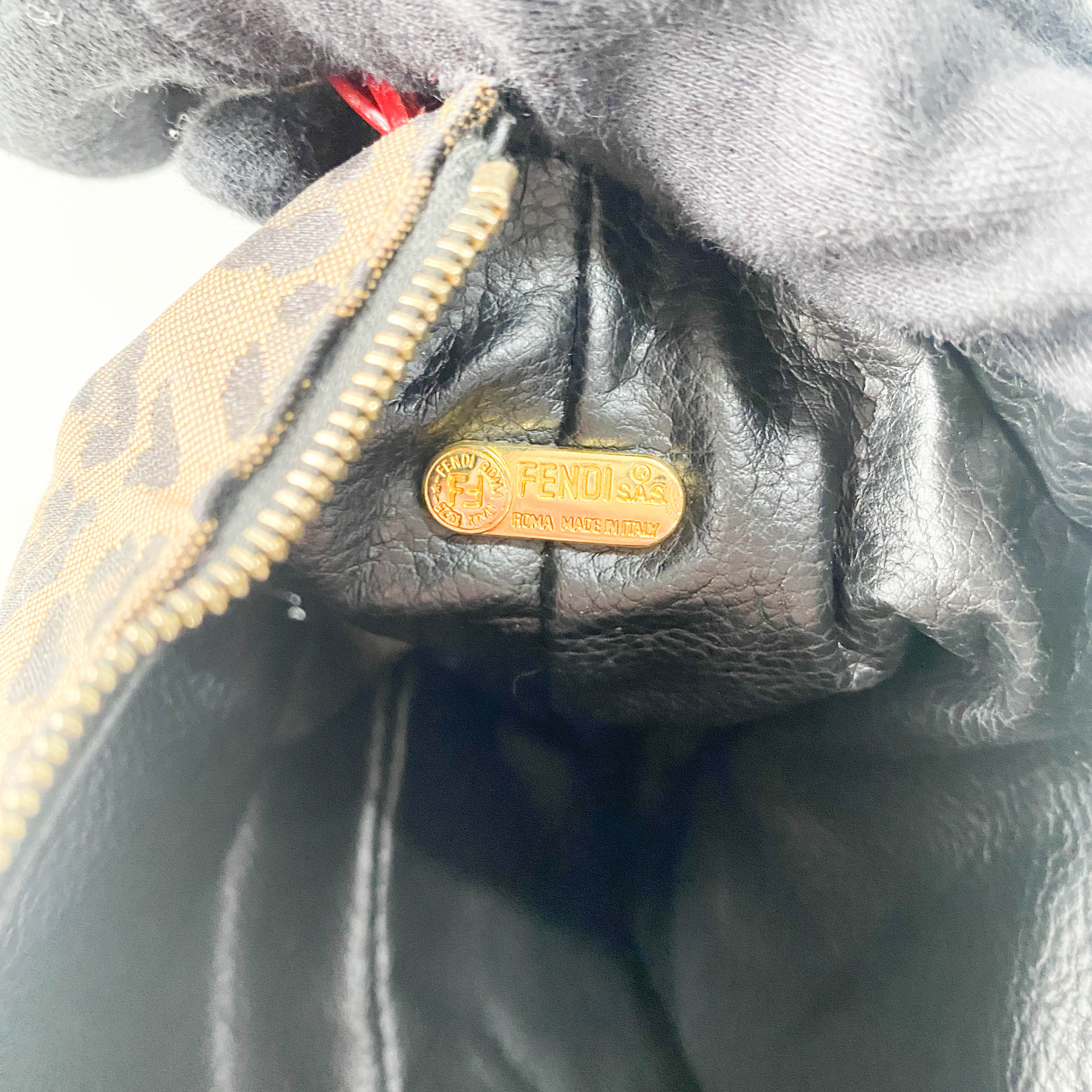 Mini Leopard Print Canvas Pouch Bag