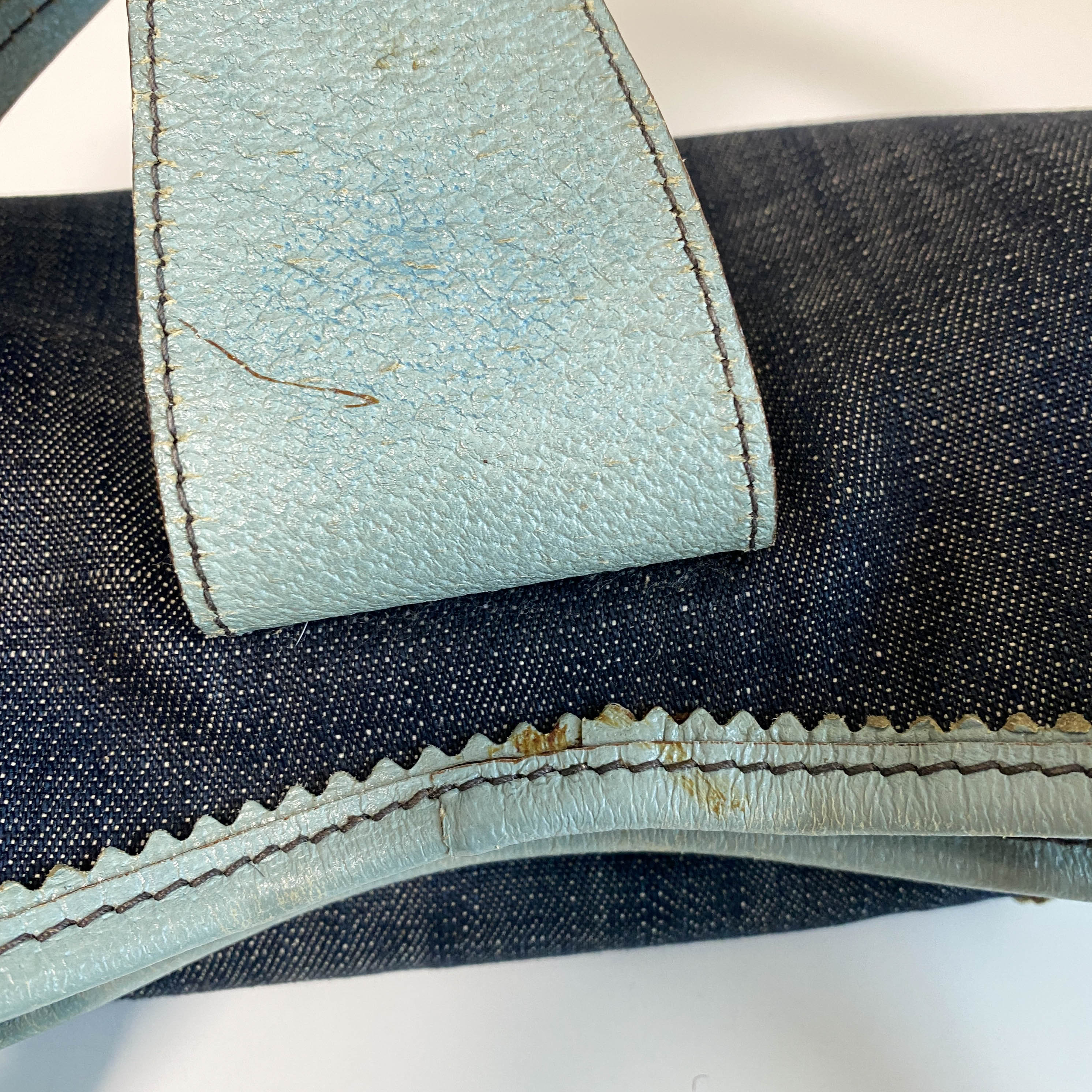 Archive Denim Shoulder Bag