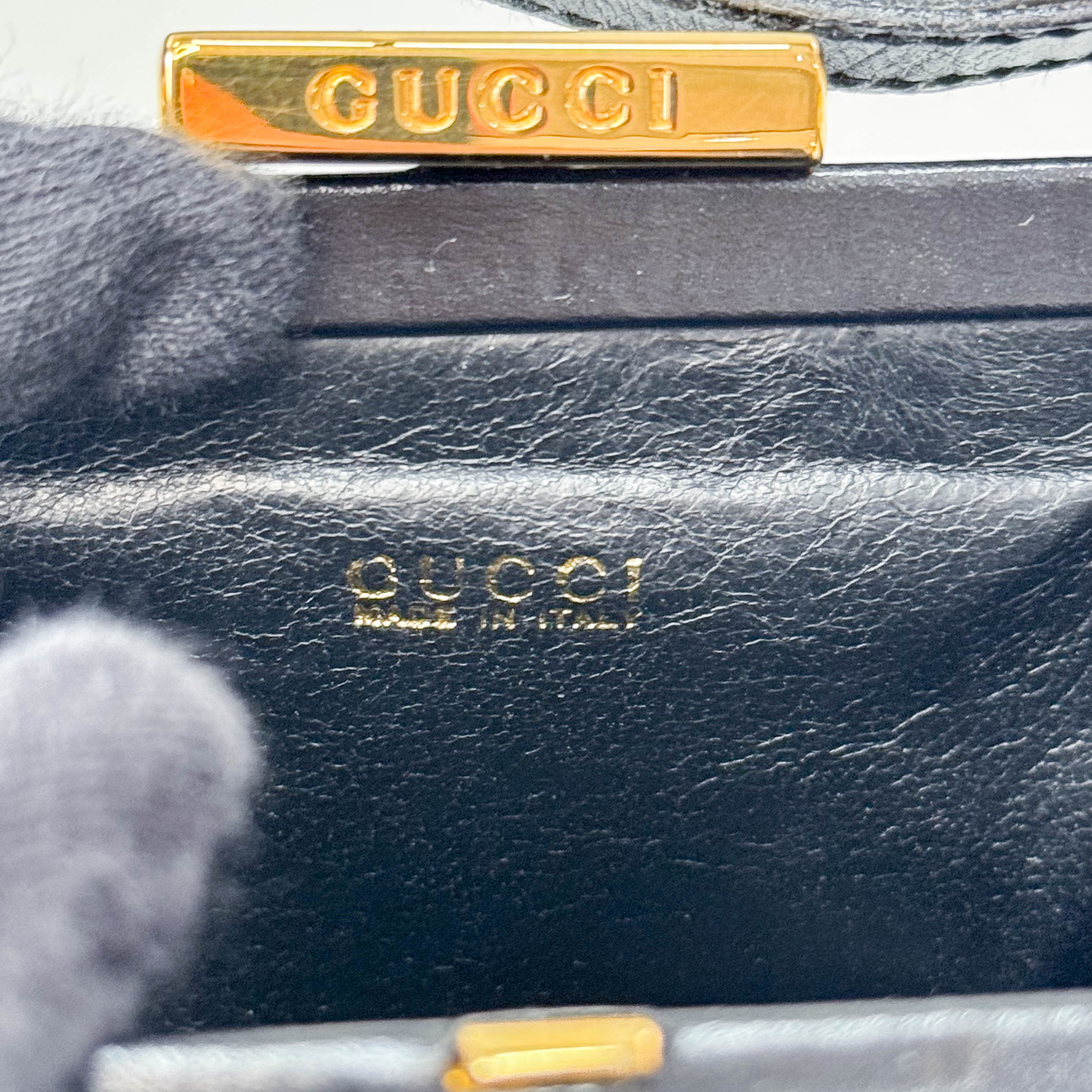 Mini Black Pony Hair Clutch Shoulder Bag