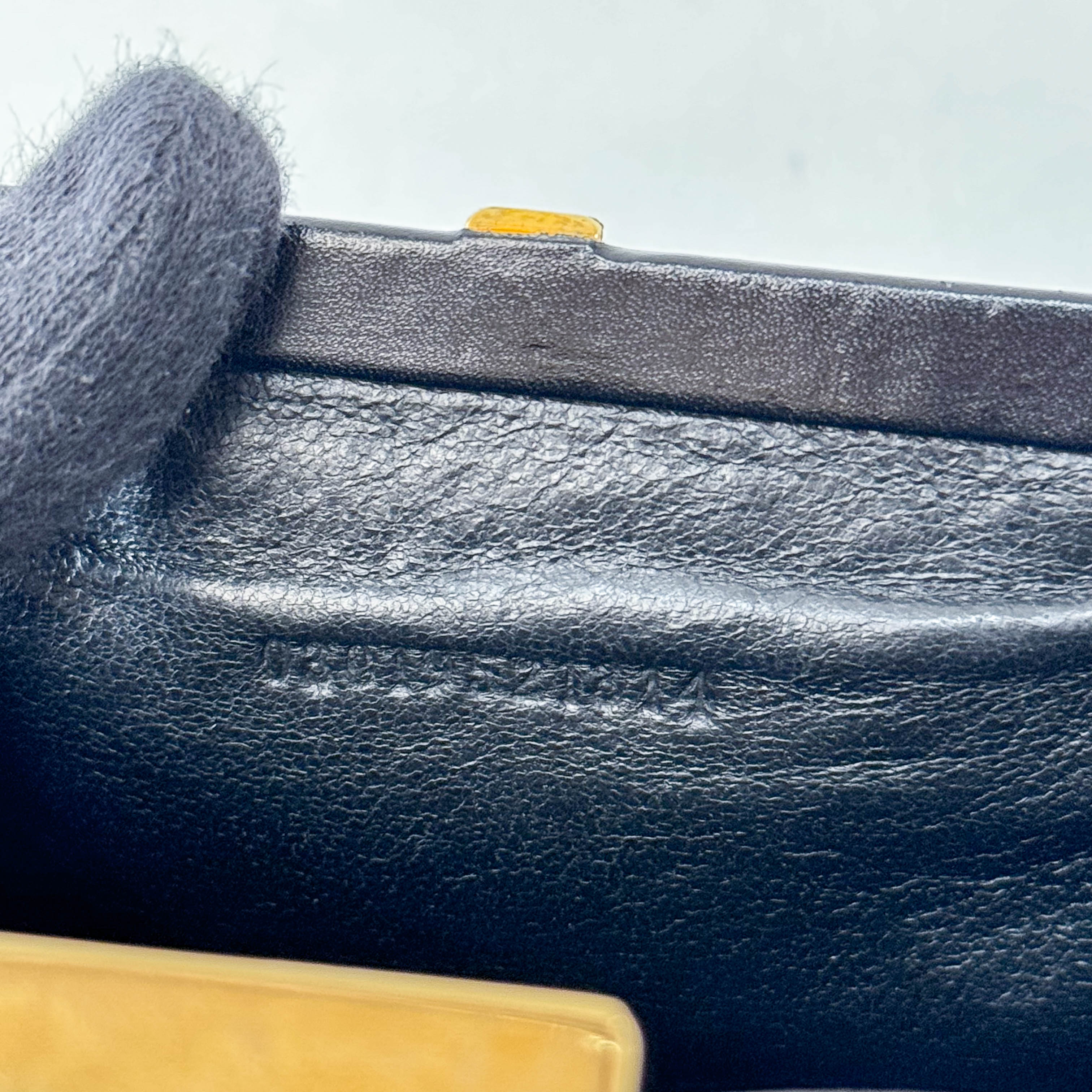 Mini Black Pony Hair Clutch Shoulder Bag