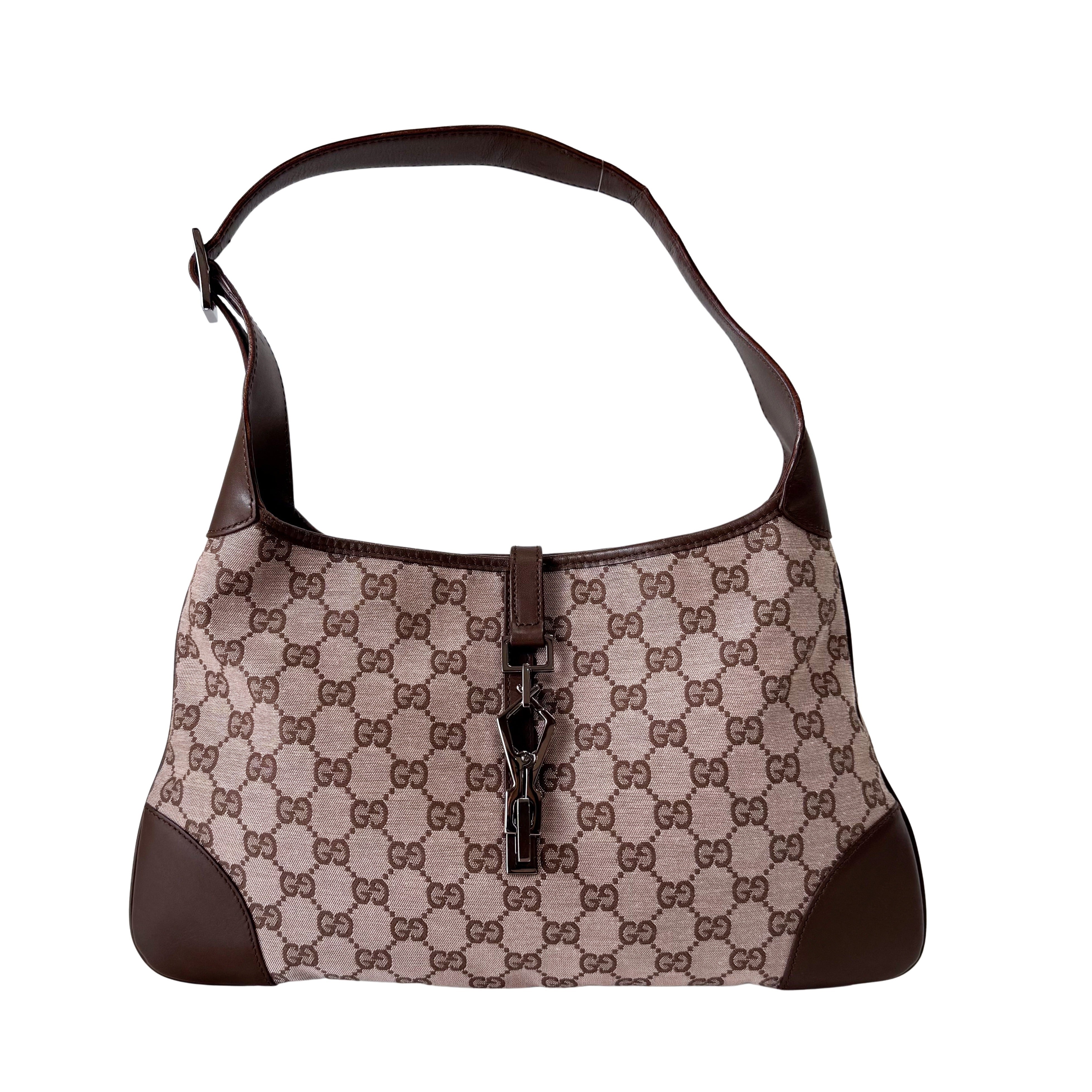 Jackie Brown GG Canvas Shoulder Bag