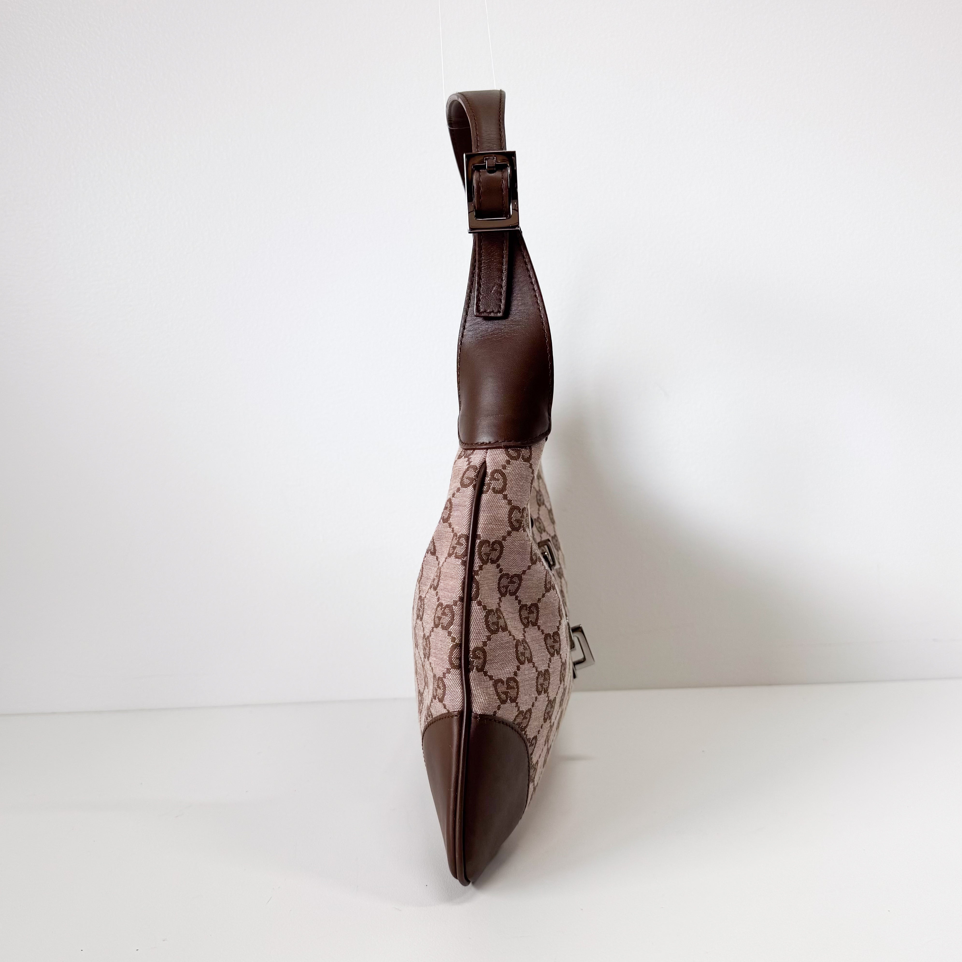 Jackie Brown GG Canvas Shoulder Bag