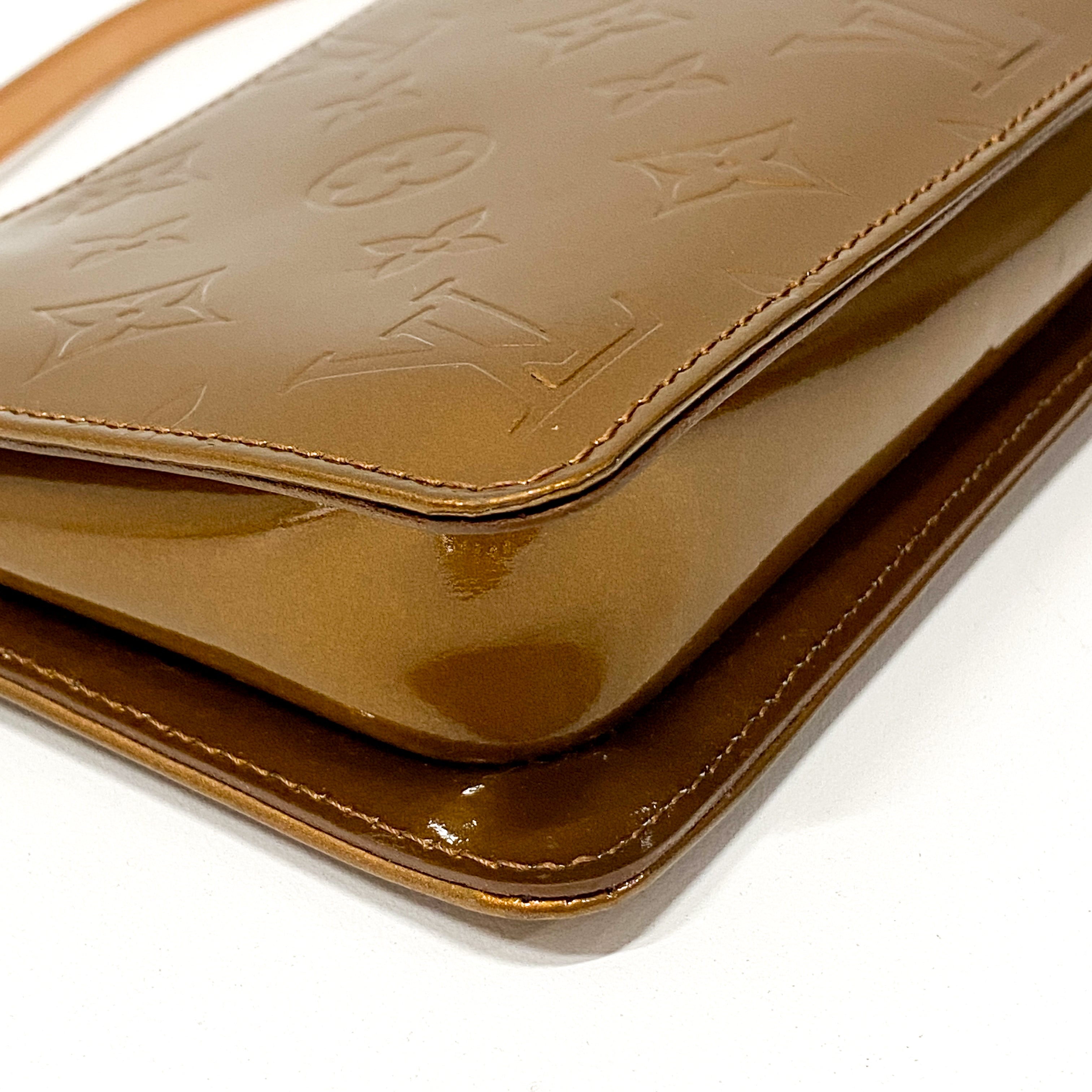 Monogram Vernis Pochette Accessoire Brown