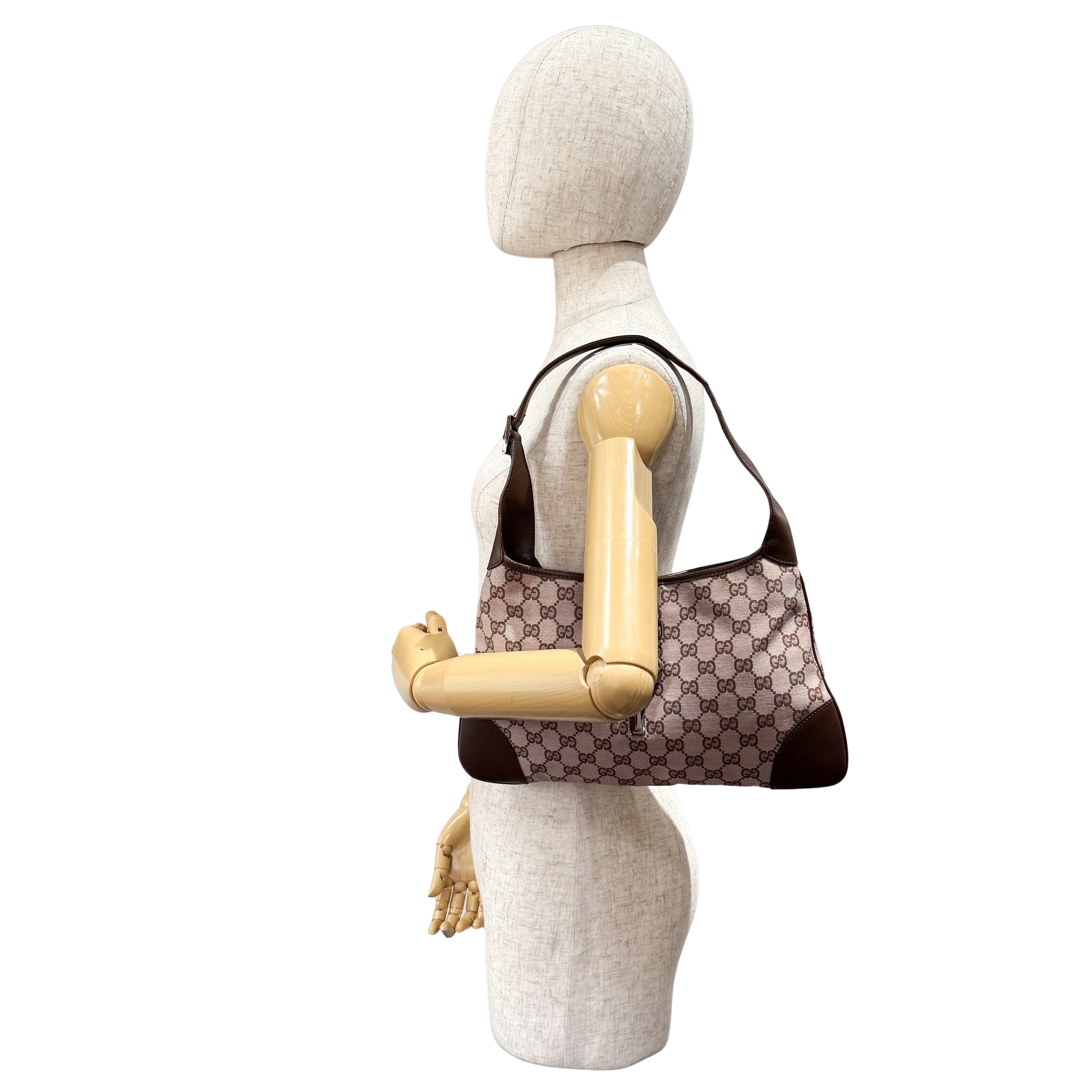 Jackie Brown GG Canvas Shoulder Bag