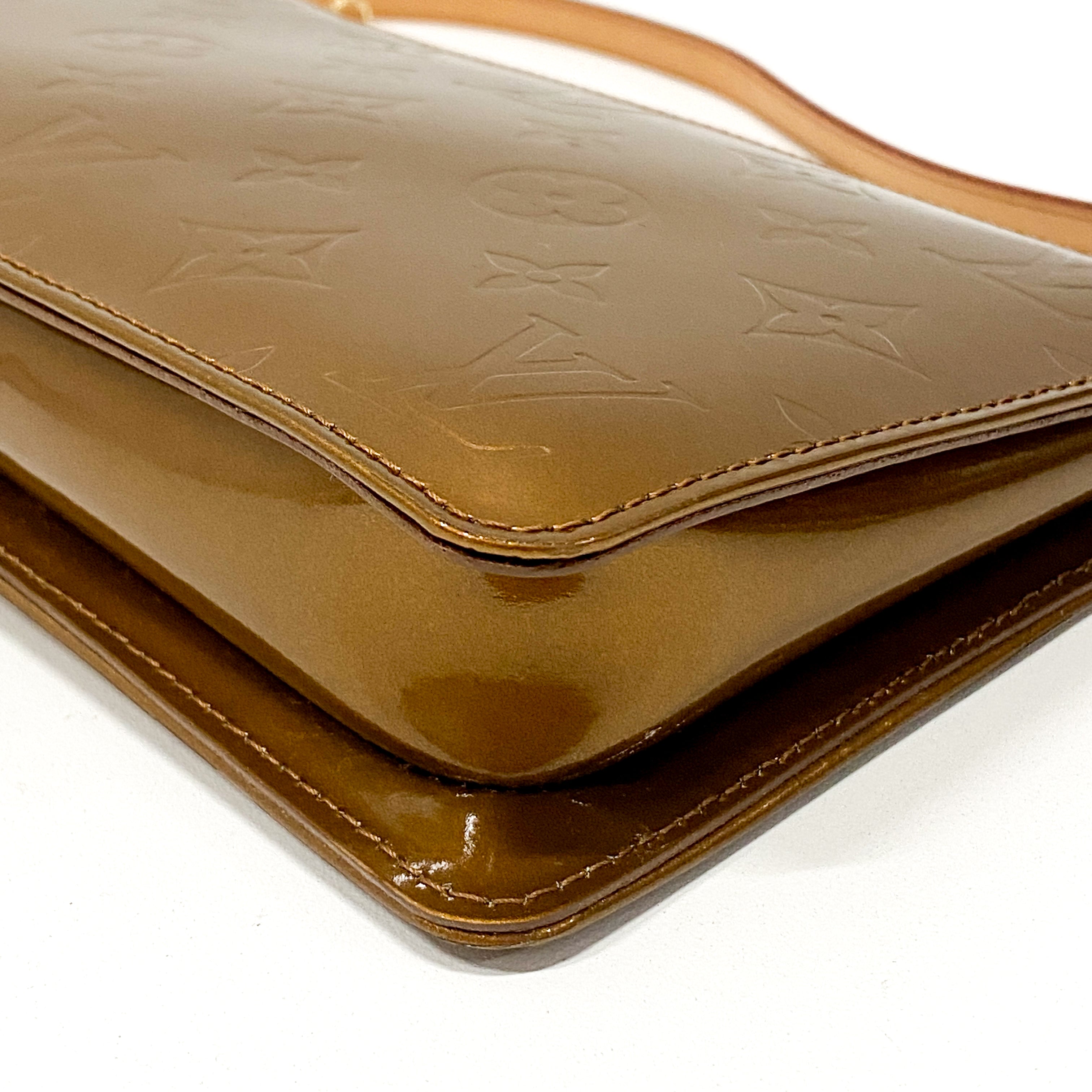 Monogram Vernis Pochette Accessoire Brown