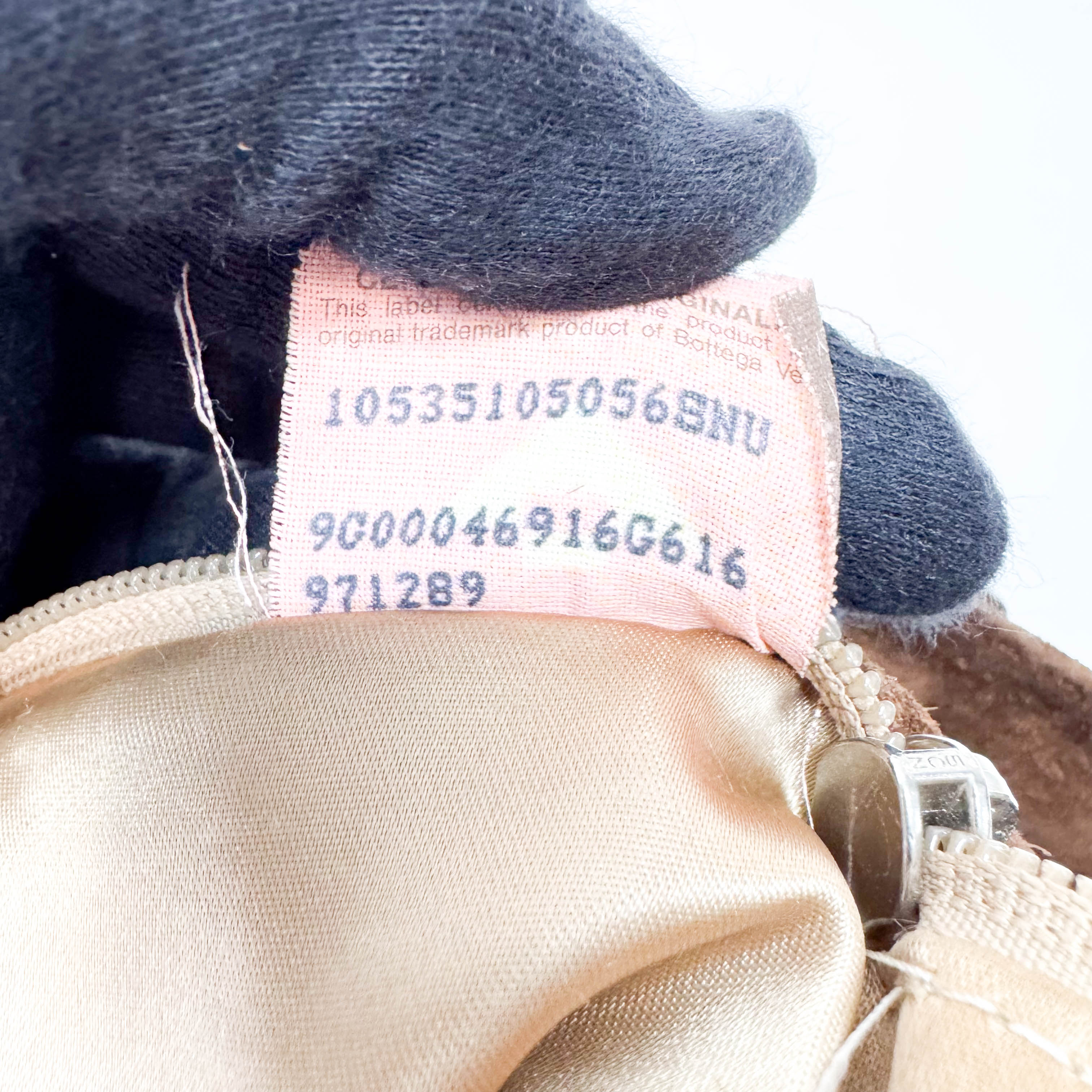 Brown Suede Hobo Shoulder Bag