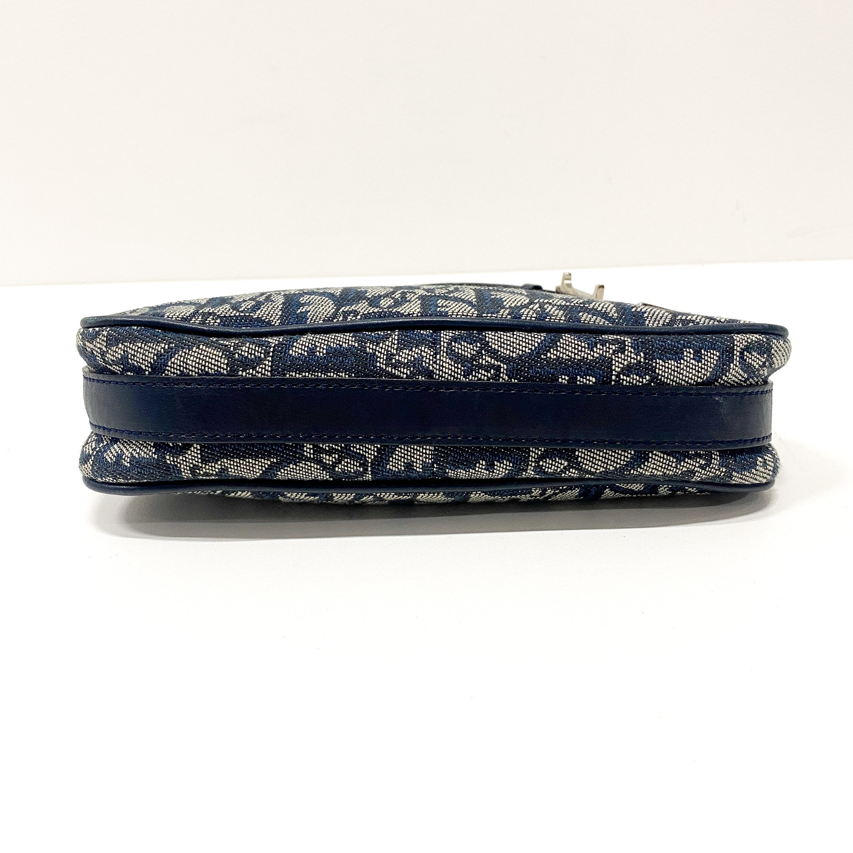 Navy Trotter Hobo Shoulder Bag