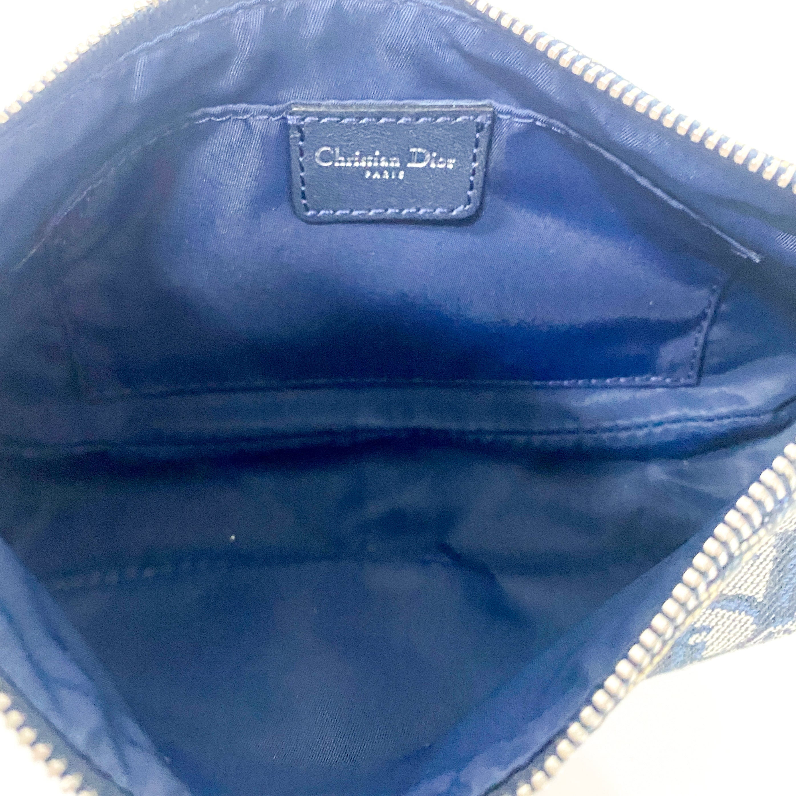 Navy Trotter Hobo Shoulder Bag