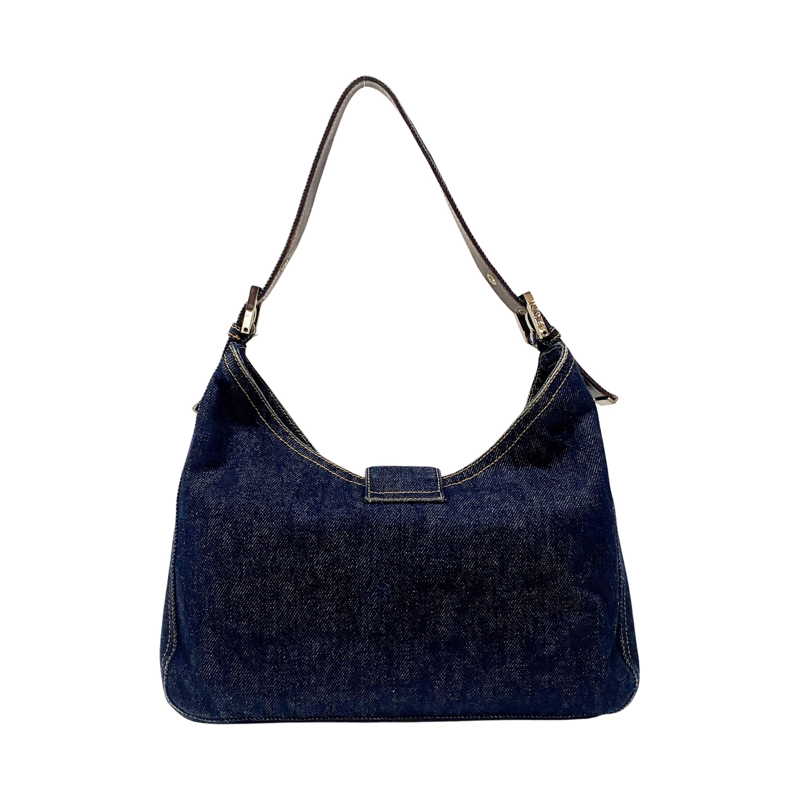 Hobo Denim Shoulder Bag