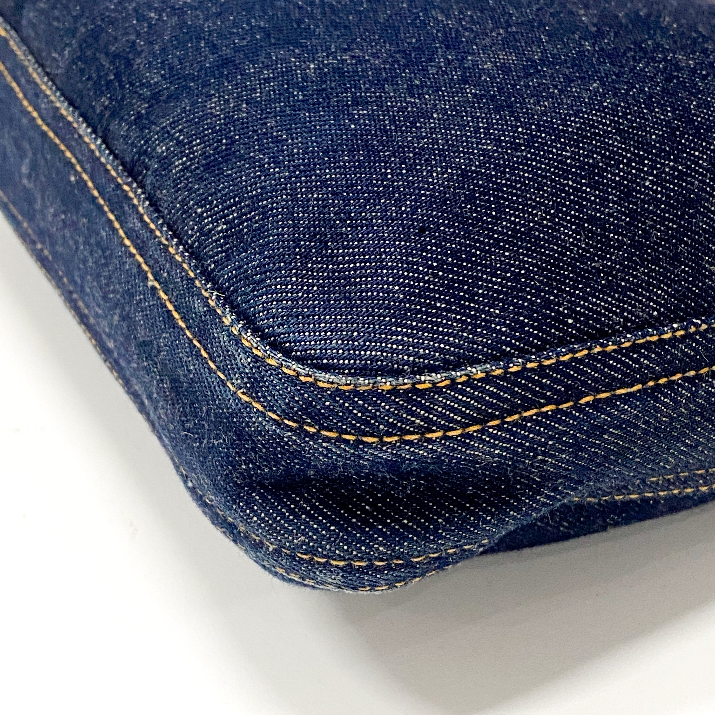 Hobo Denim Shoulder Bag