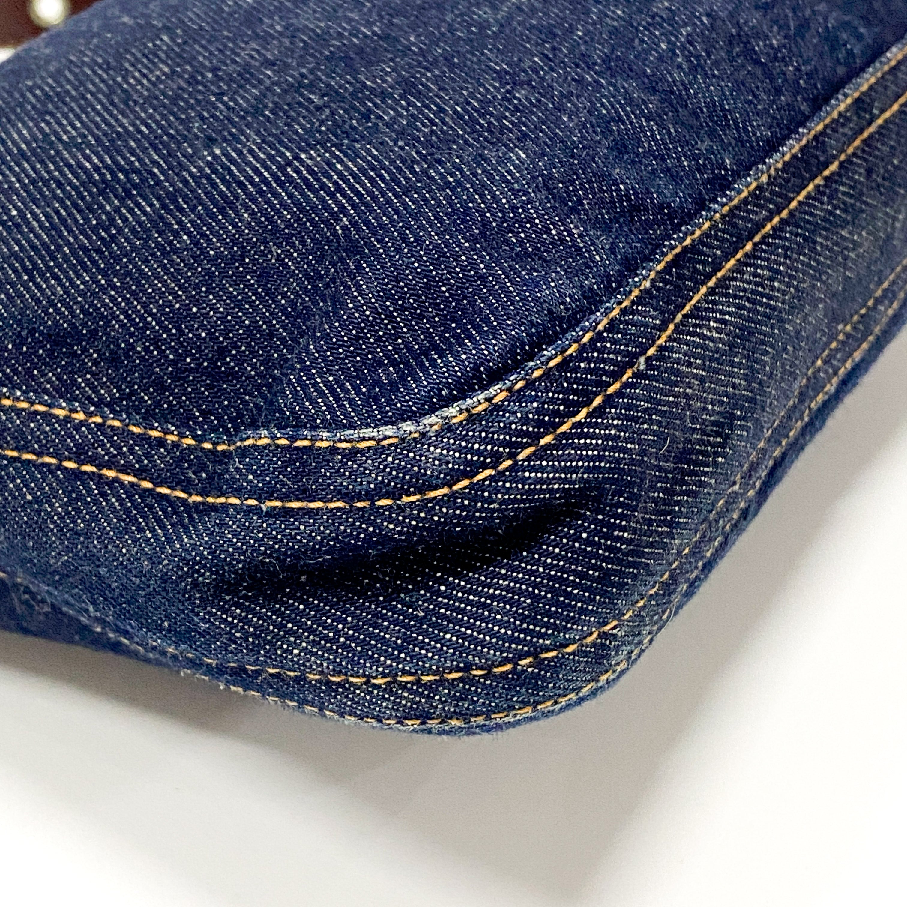 Hobo Denim Shoulder Bag
