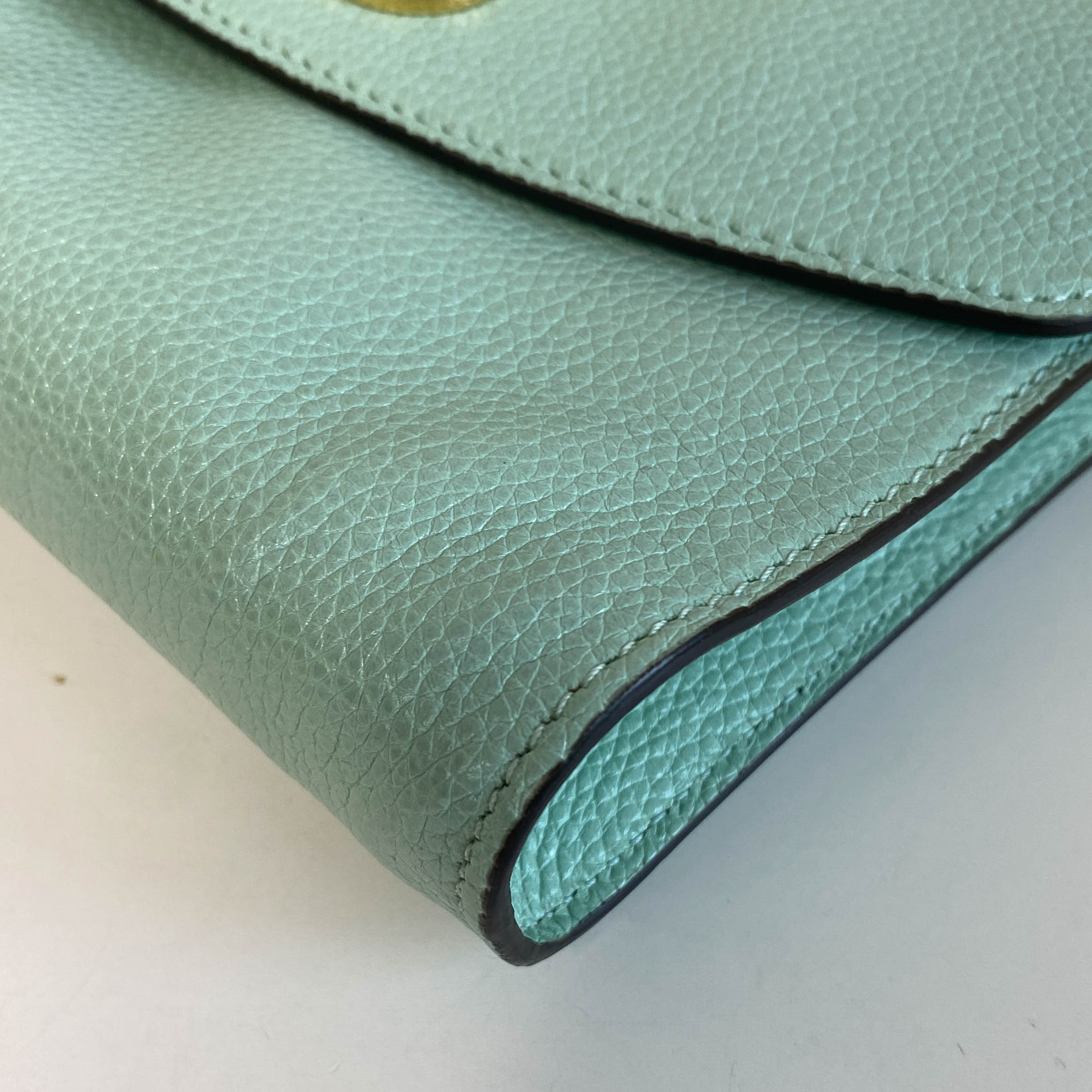 Zumi Mint Green Chain Shoulder Bag