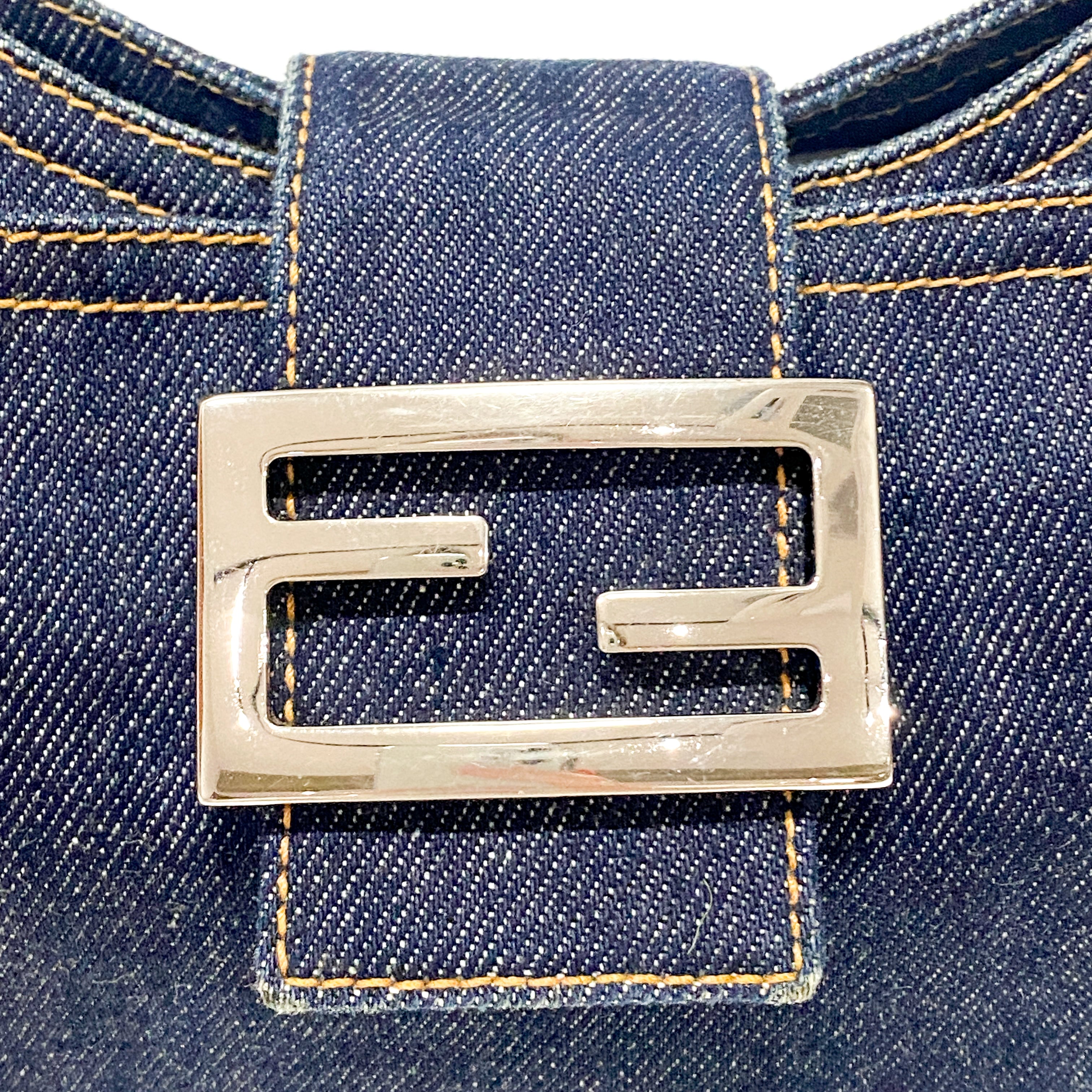 Hobo Denim Shoulder Bag