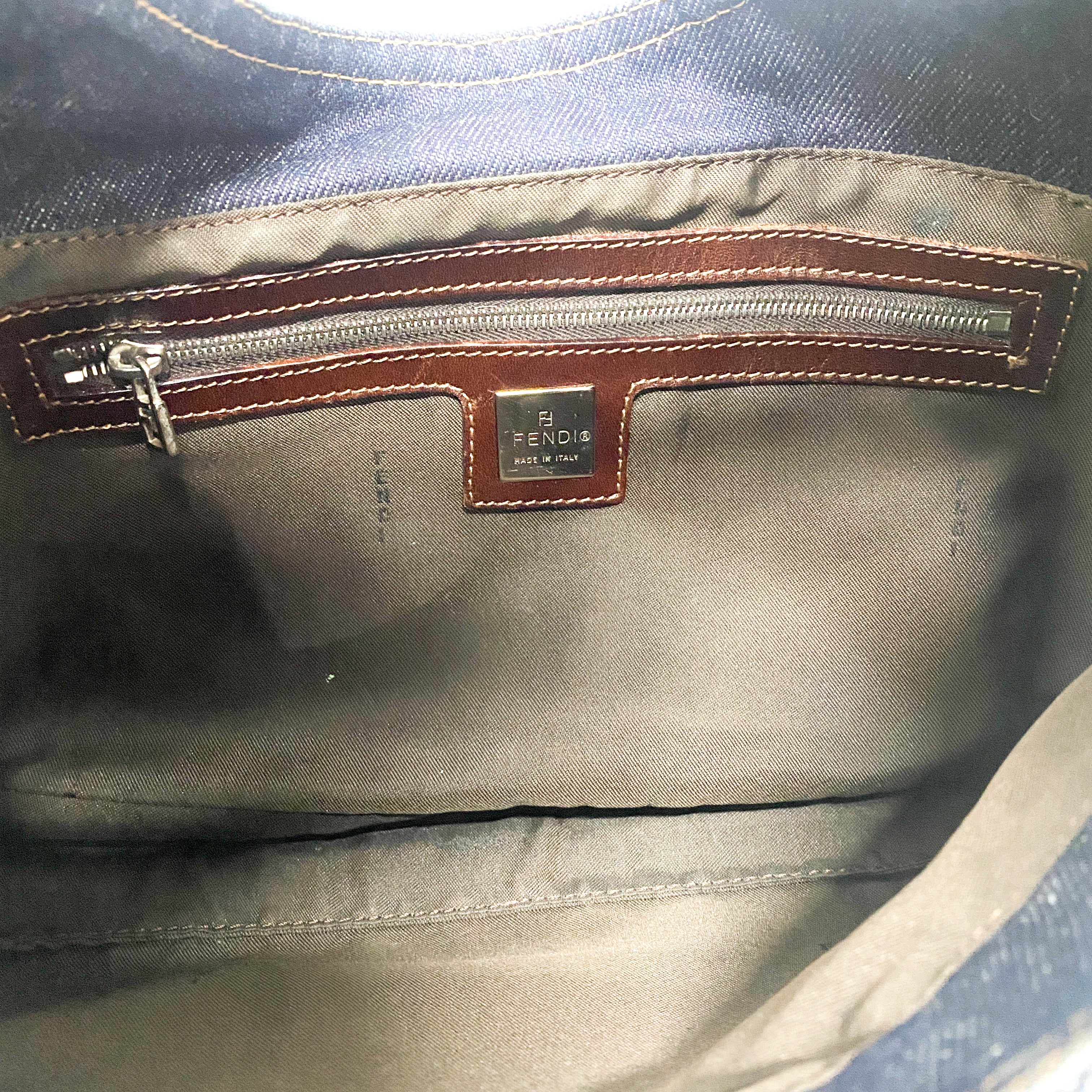 Hobo Denim Shoulder Bag