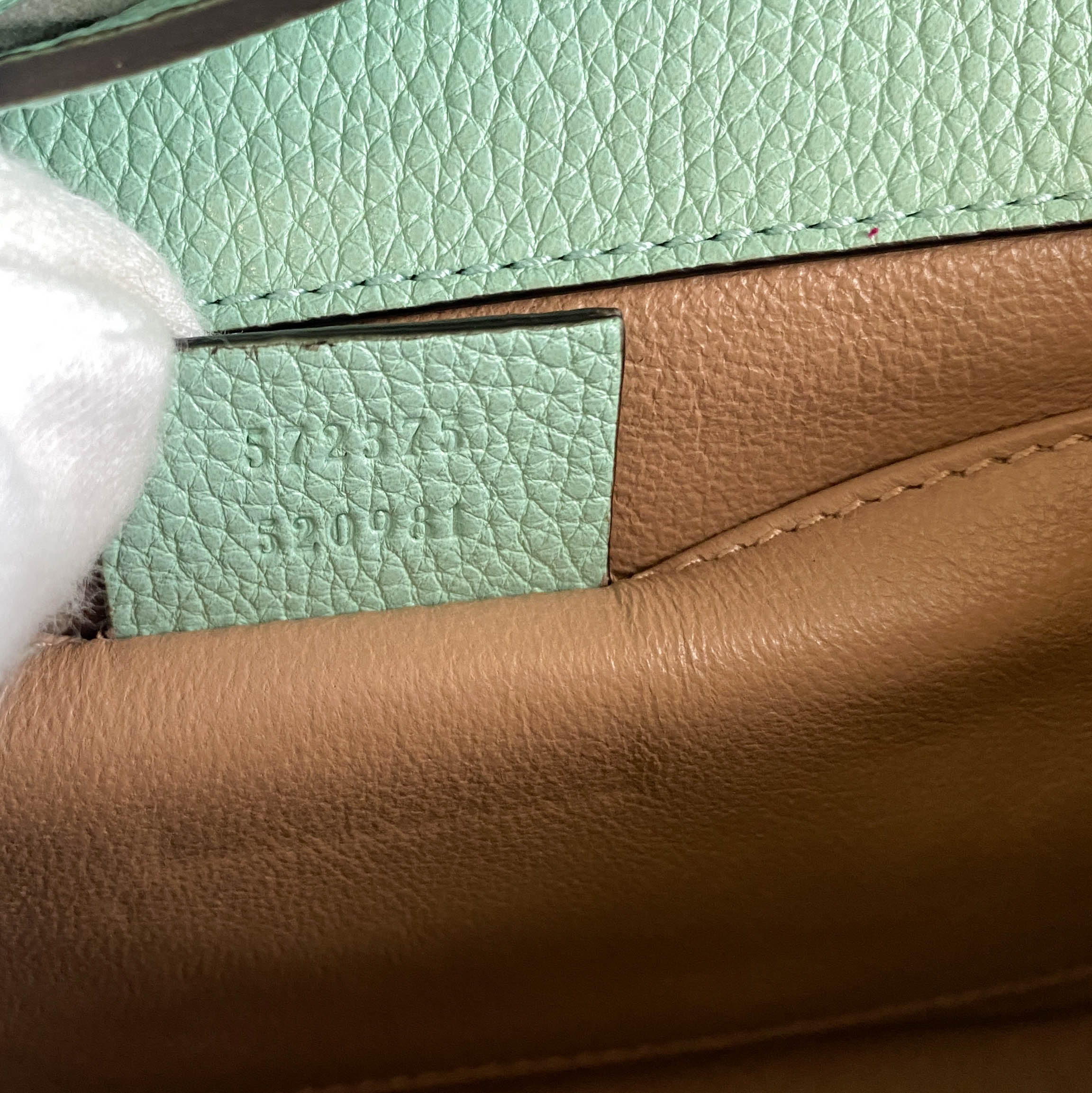 Zumi Mint Green Chain Shoulder Bag