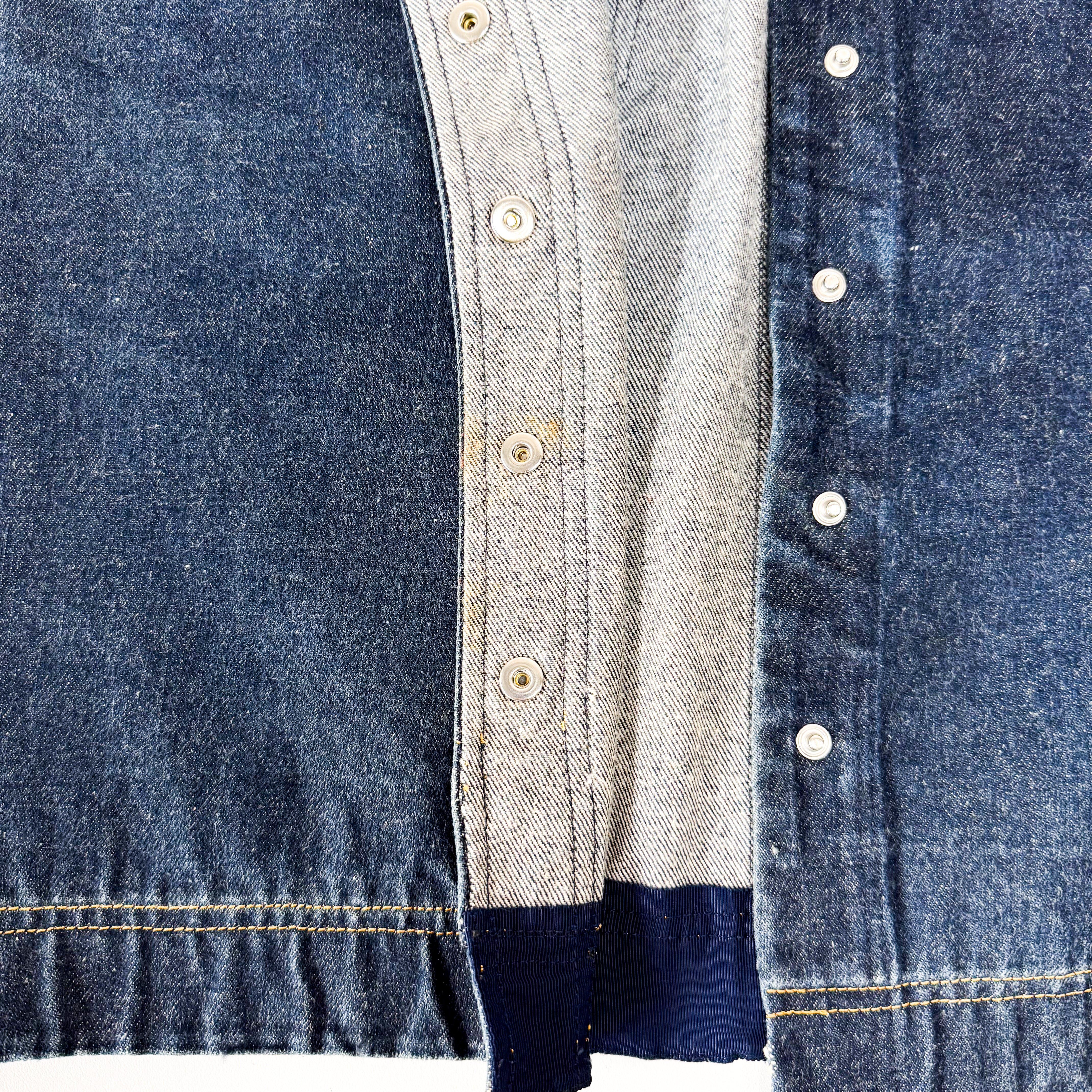 Coco Button Denim Skirt