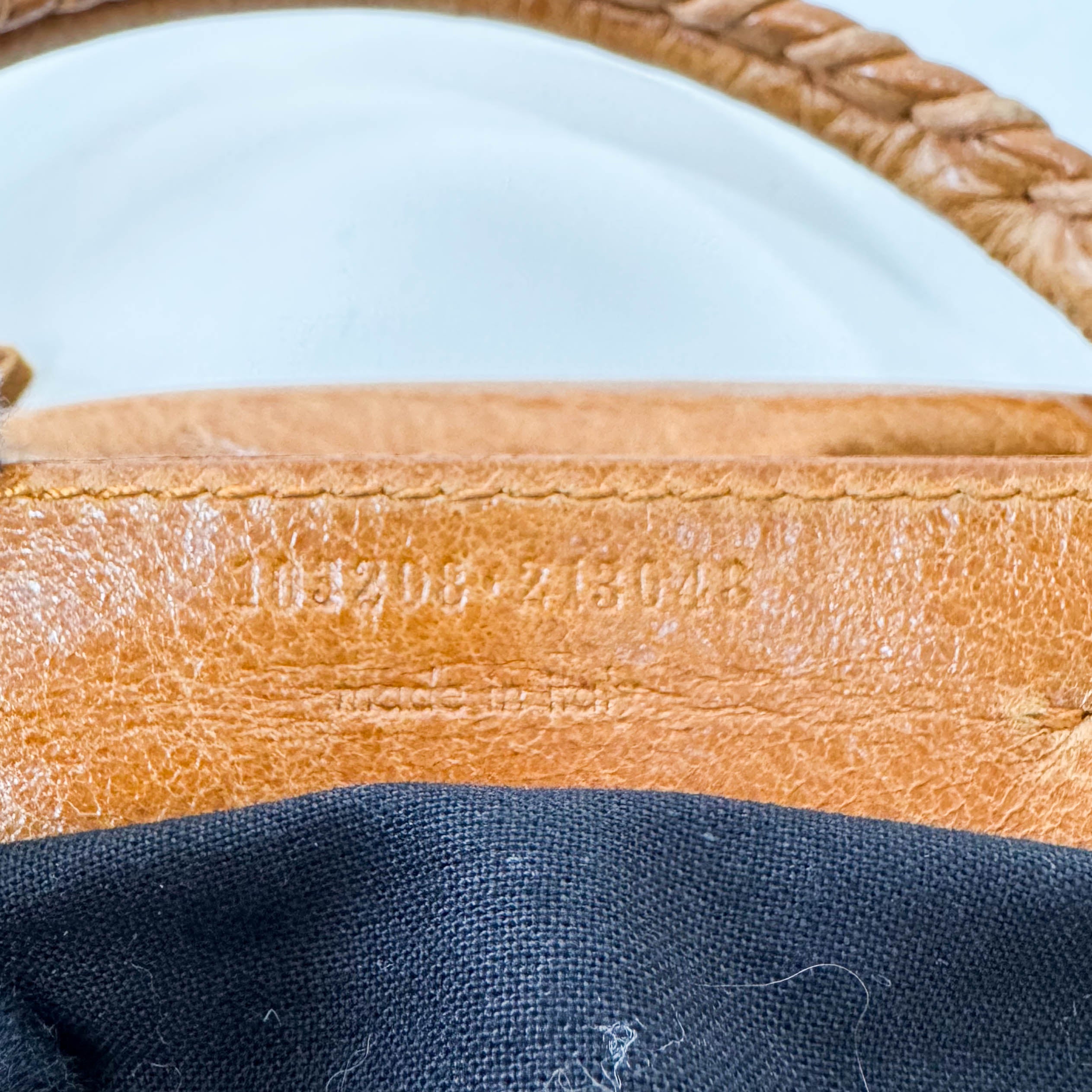 Le City Brown Leather Shoulder Bag