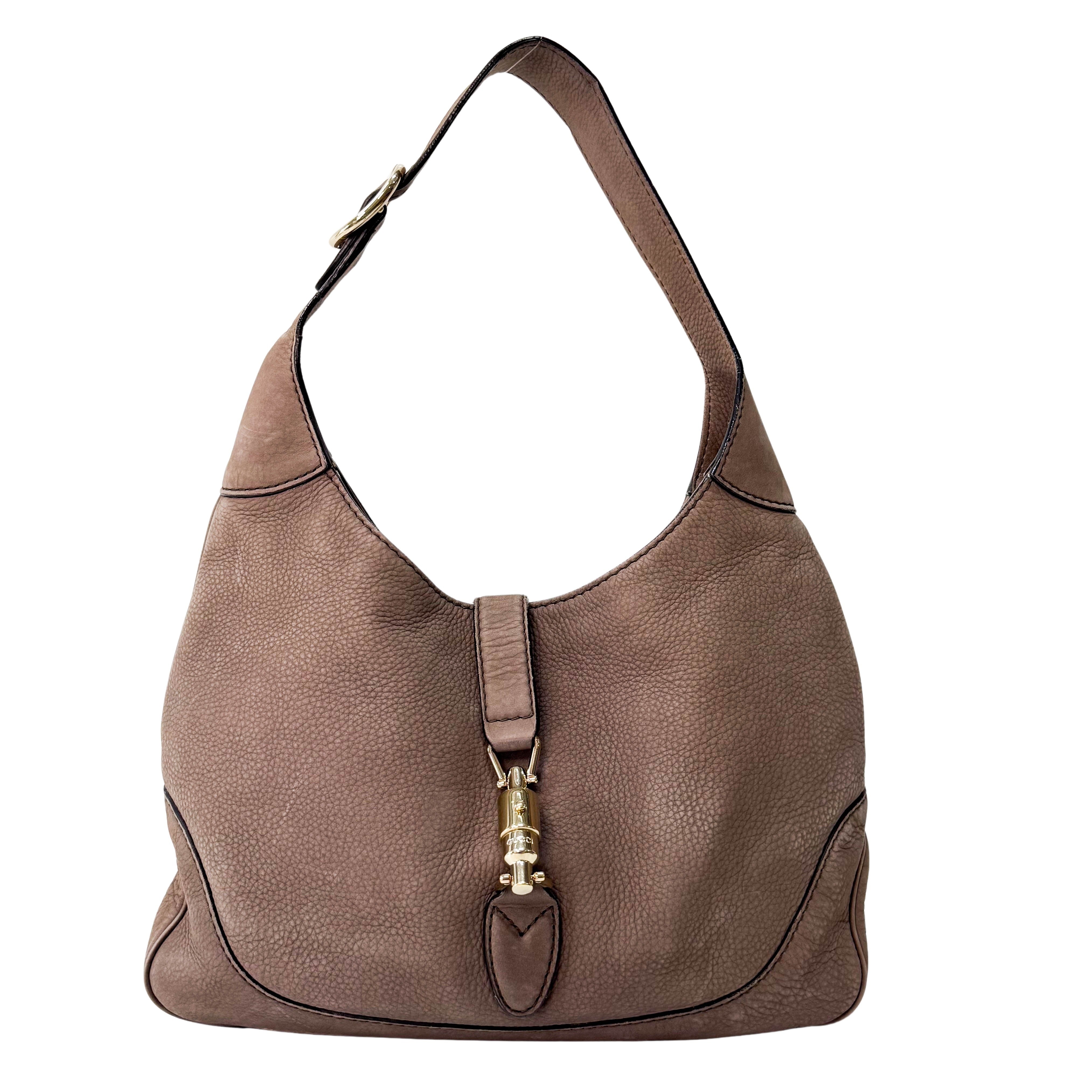 New Jackie Brown Leather Shoulder Bag