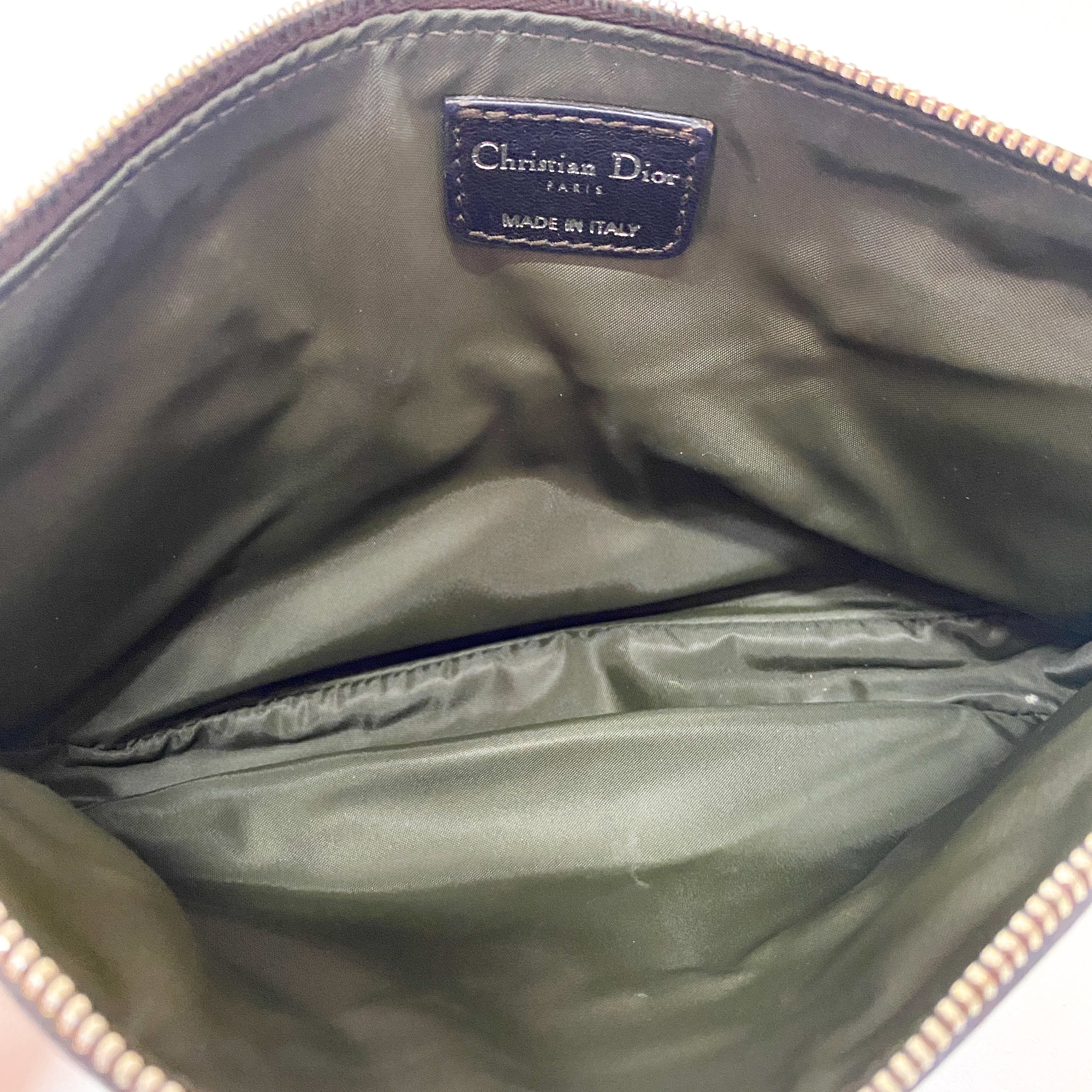 Yellow Pony Hair Clutch Bag