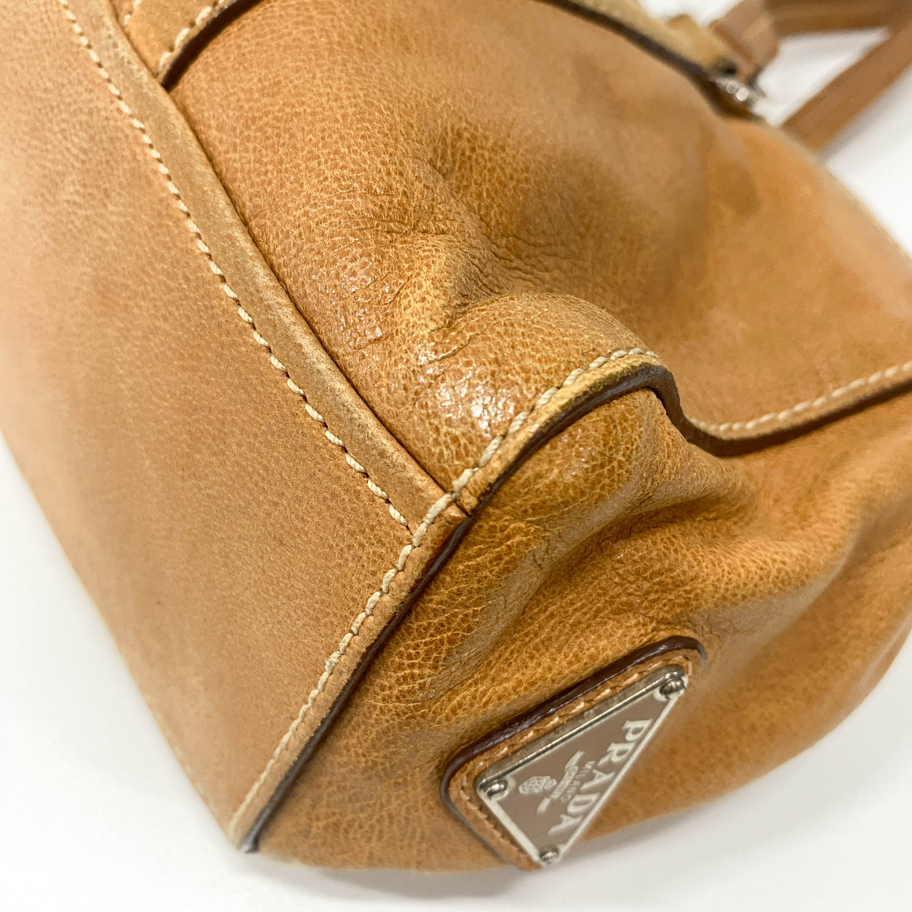 Brown Leather Shoulder Bag