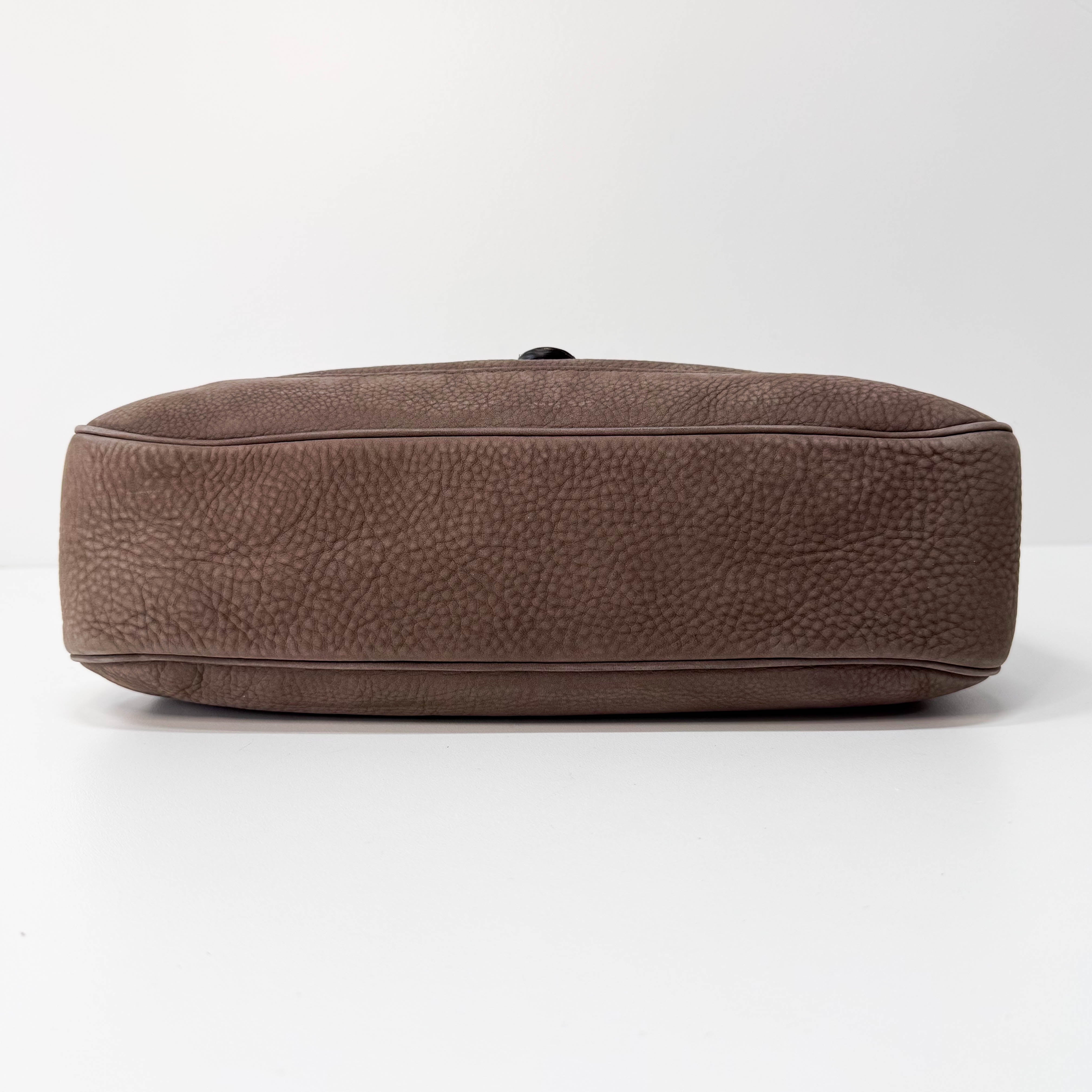 New Jackie Brown Leather Shoulder Bag