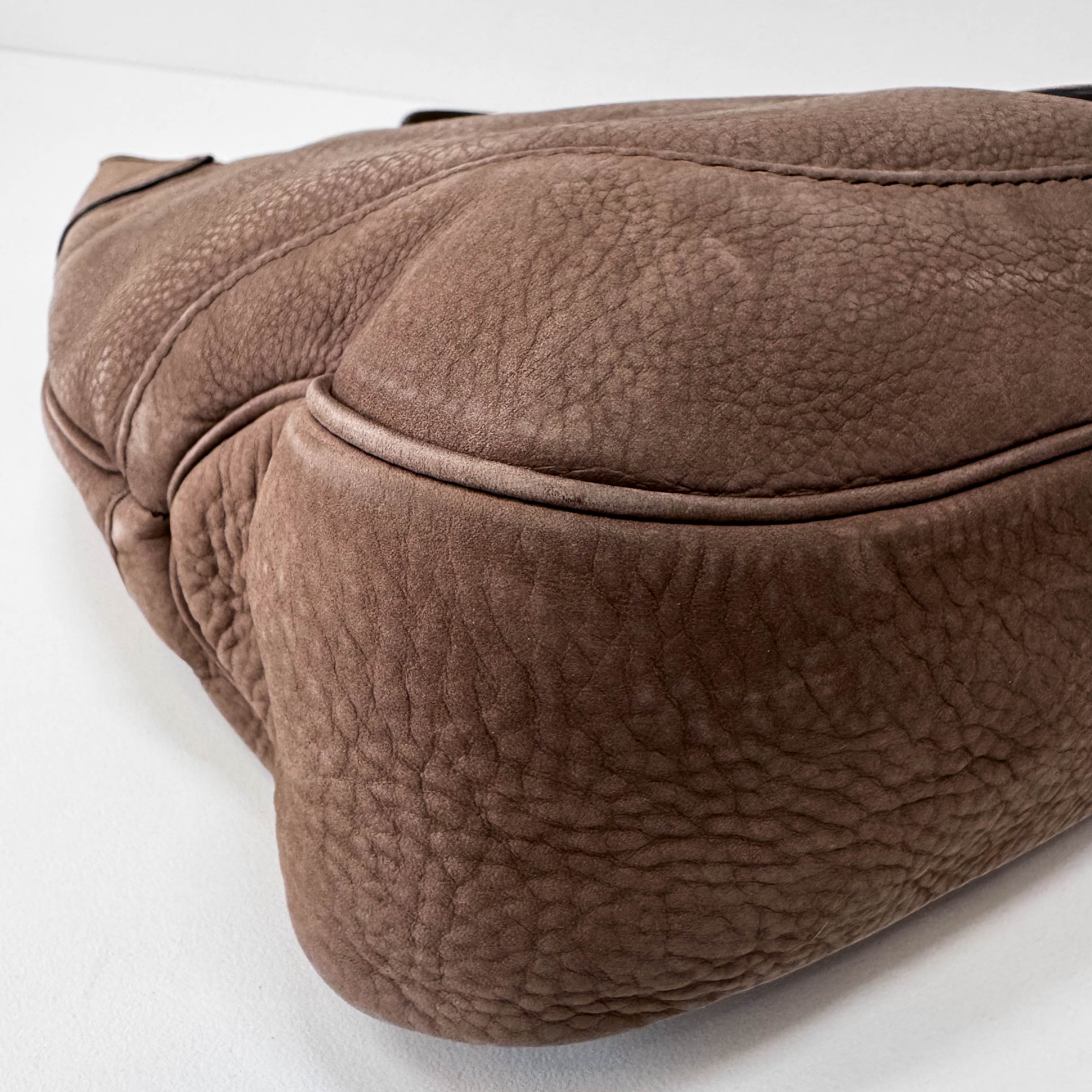 New Jackie Brown Leather Shoulder Bag