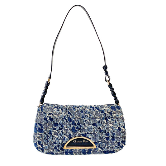 Malice Pearl Blue Denim Bag