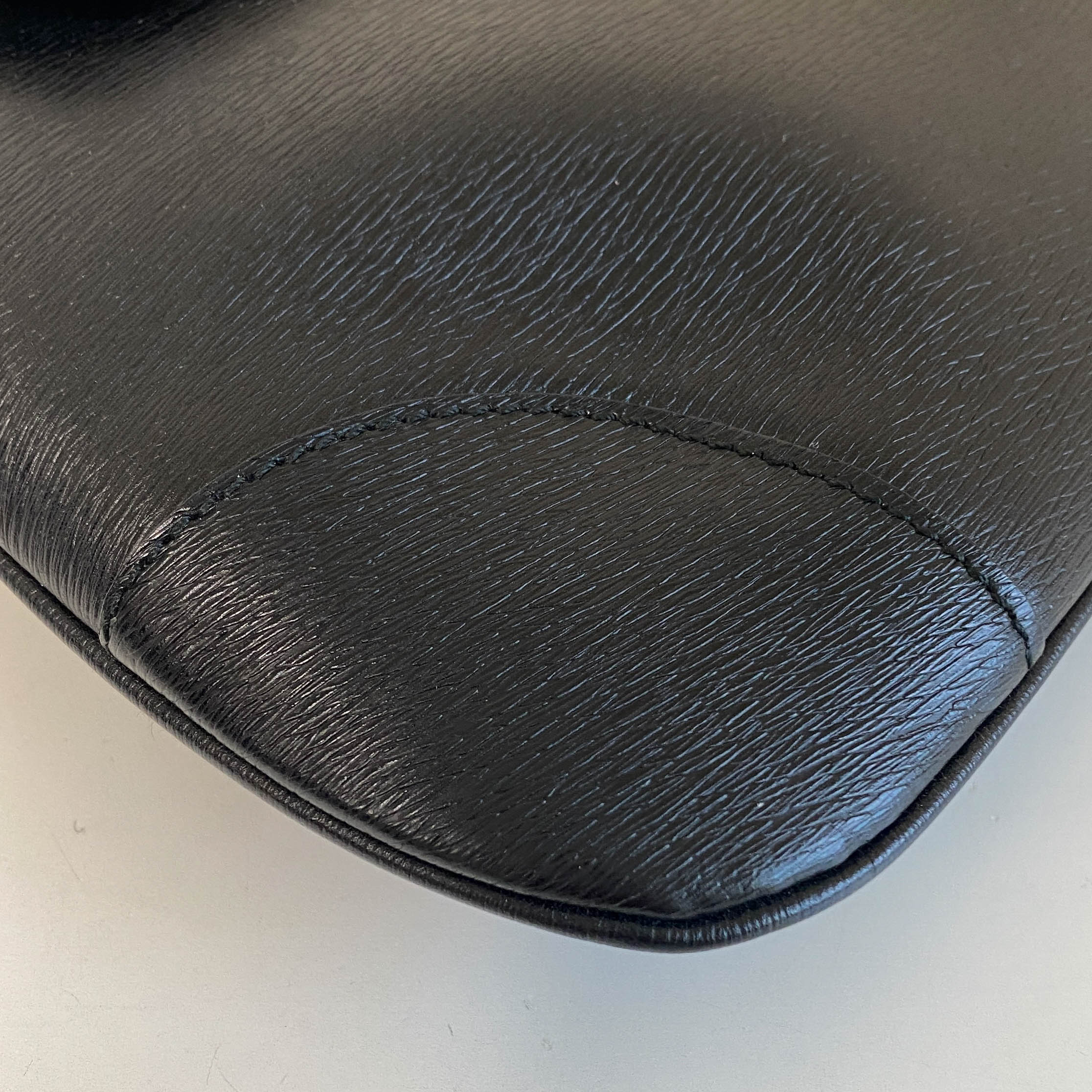 Jackie Mini Bamboo Black Shoulder Bag