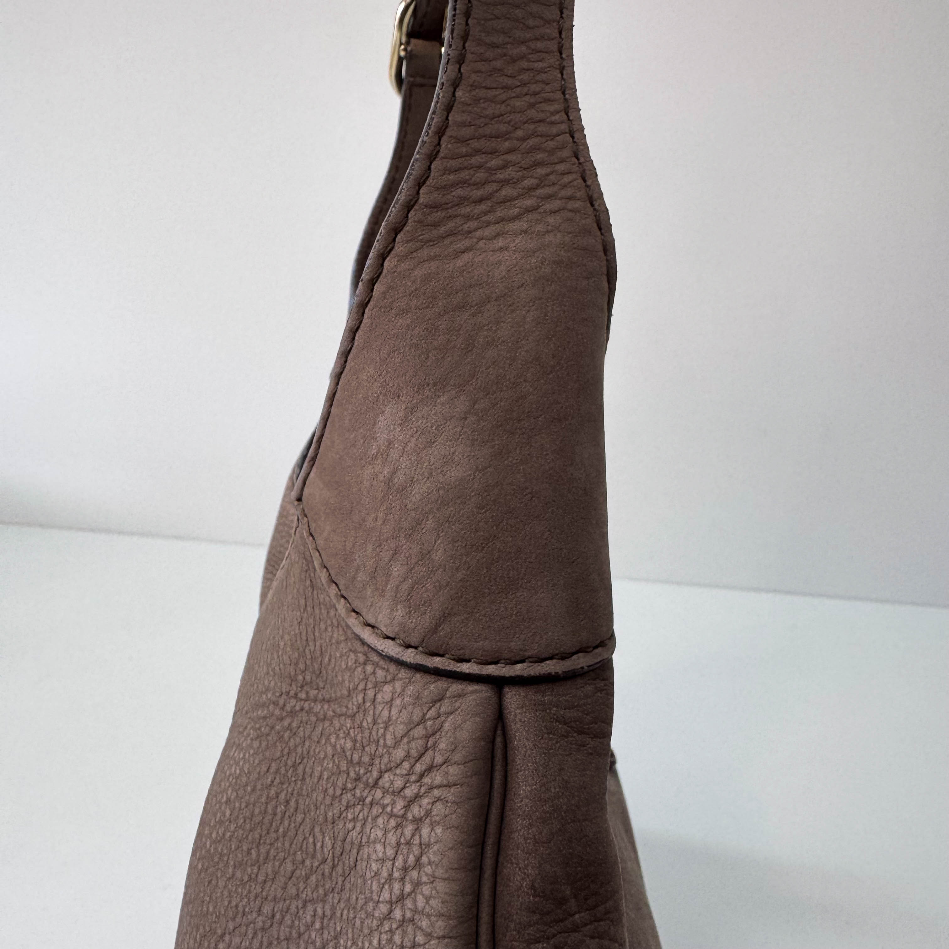 New Jackie Brown Leather Shoulder Bag