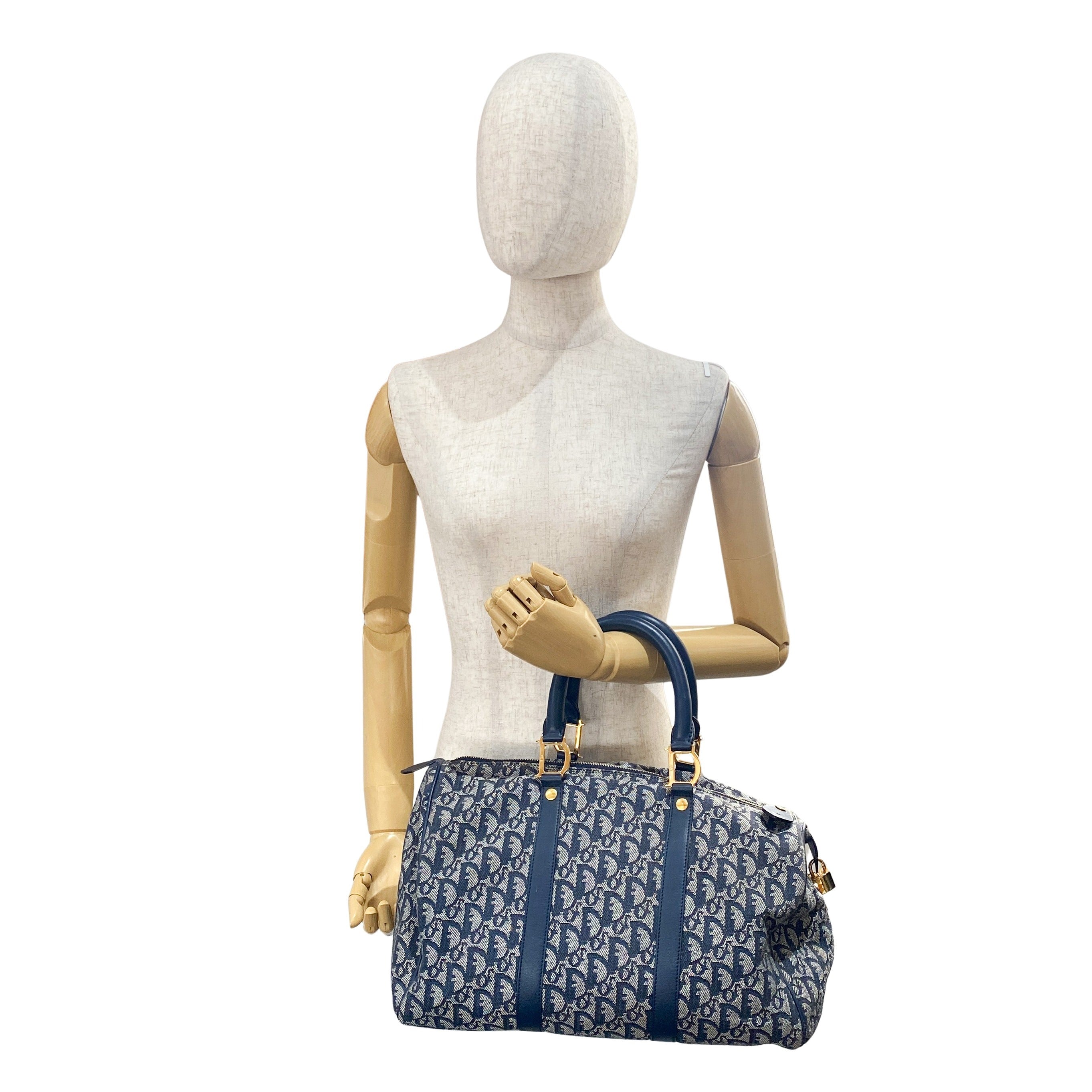 Navy Trotter Bowling Bag