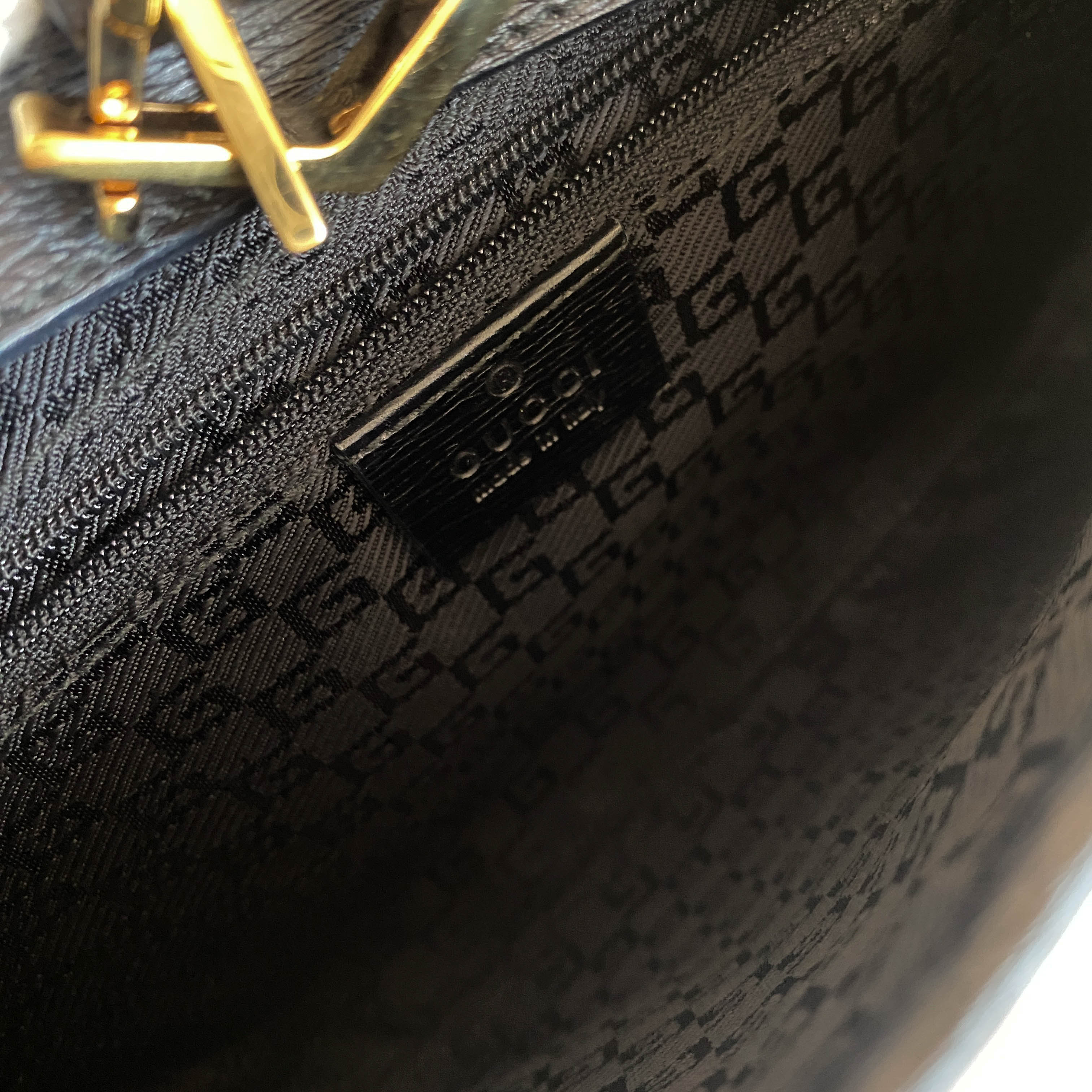 Jackie Mini Bamboo Black Shoulder Bag