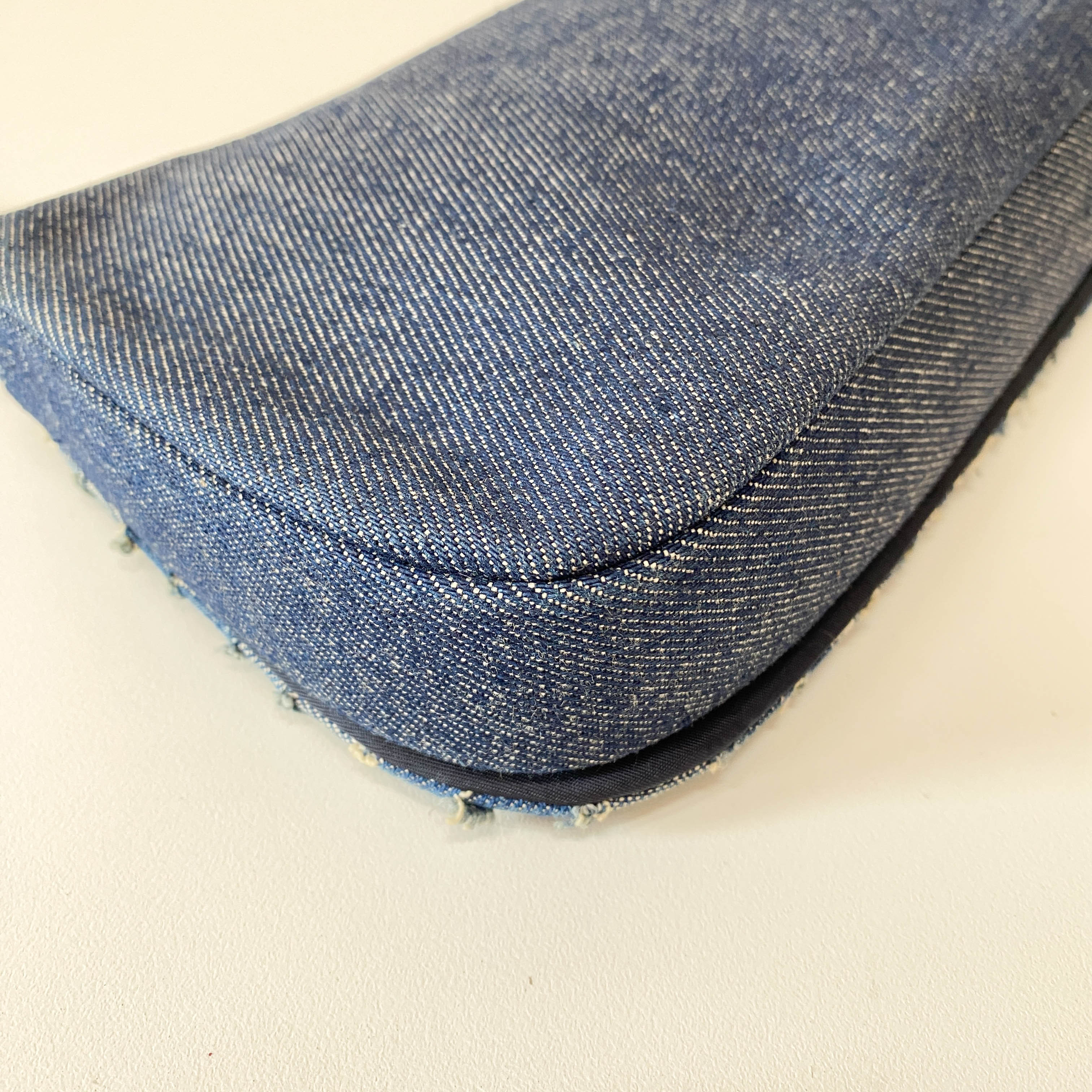 Malice Pearl Blue Denim Bag