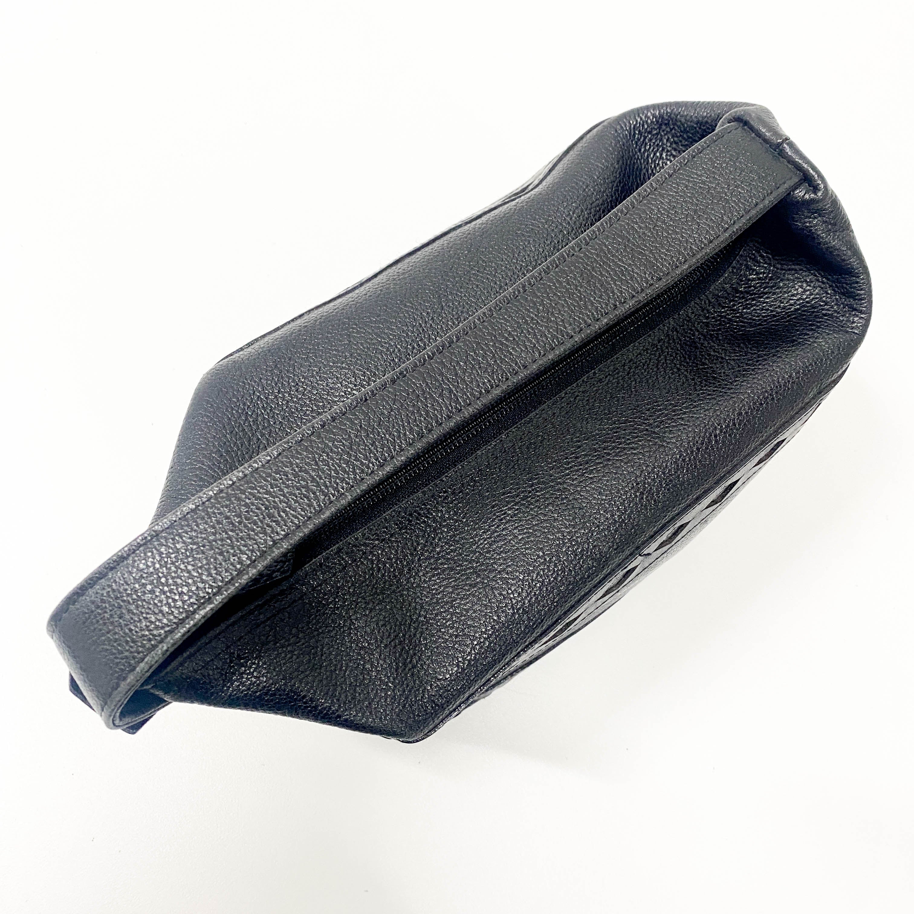 Black Leather Handbag