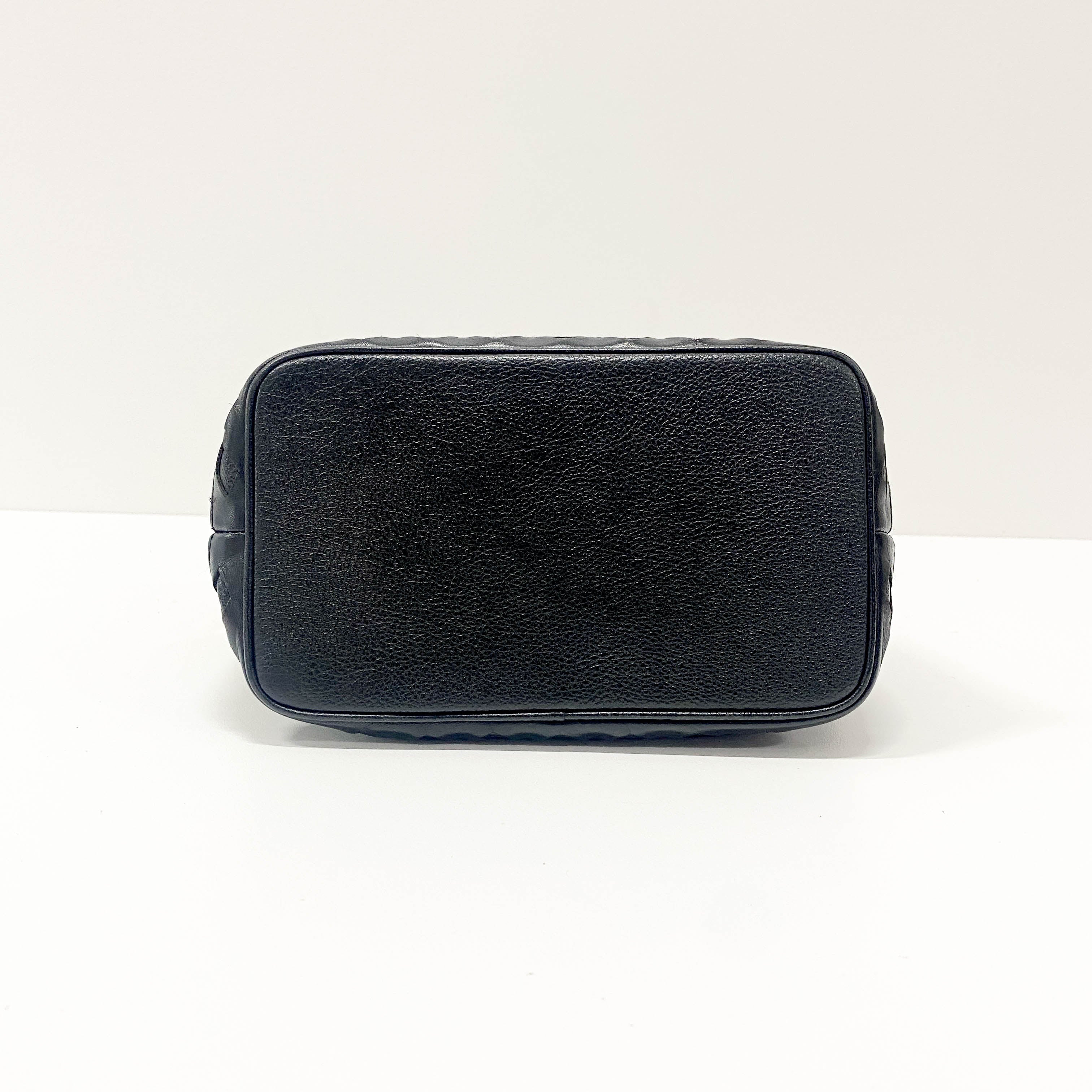 Black Leather Handbag