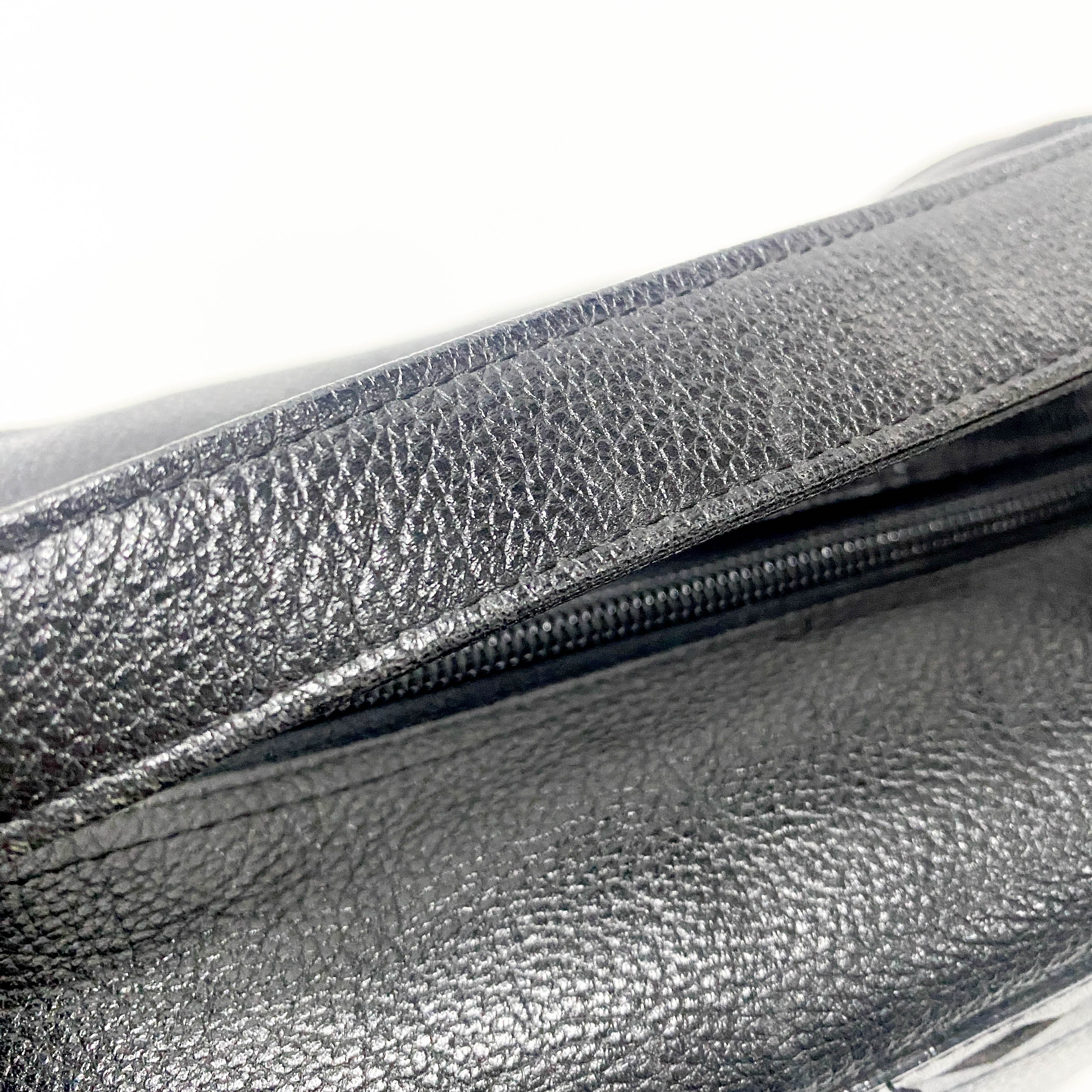 Black Leather Handbag