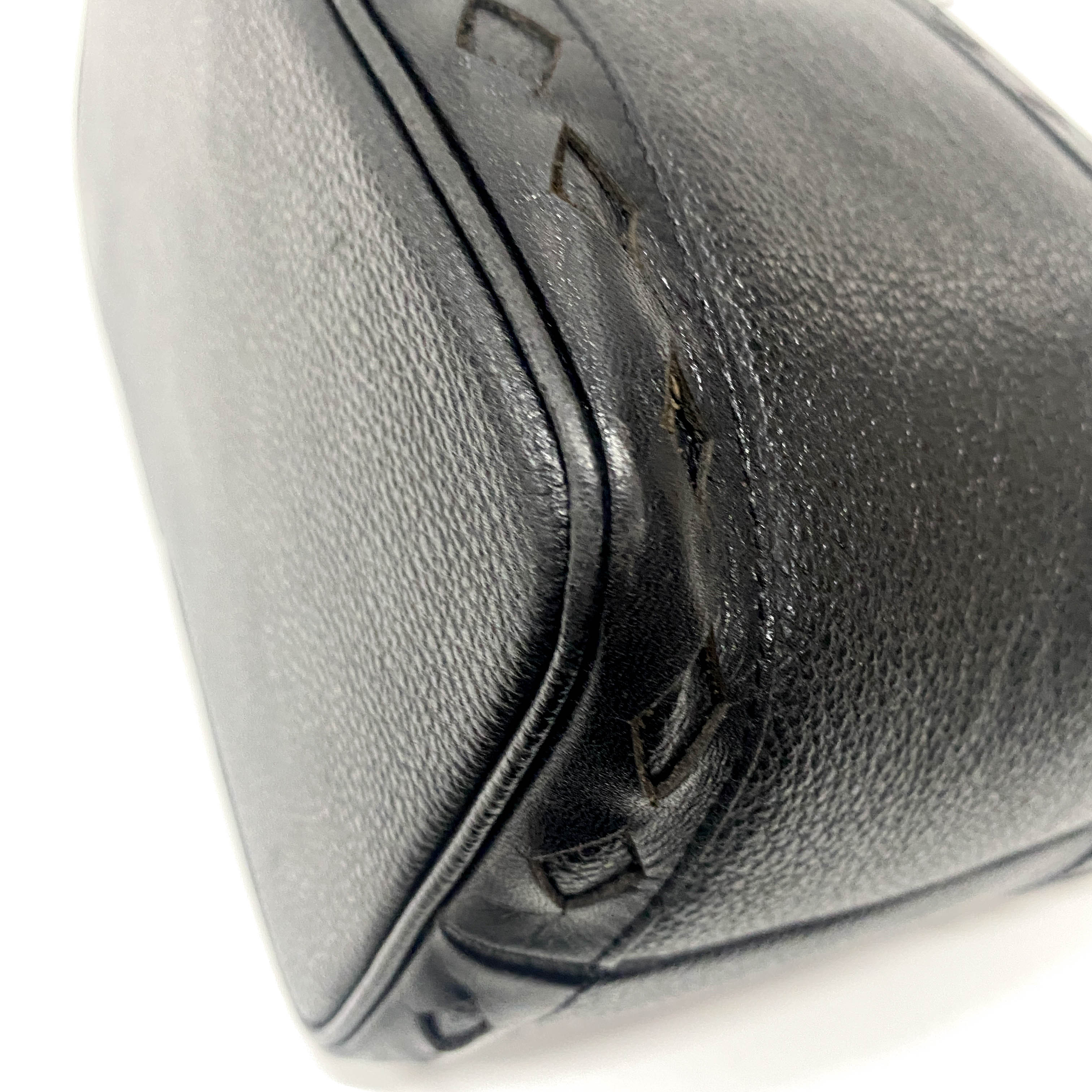 Black Leather Handbag