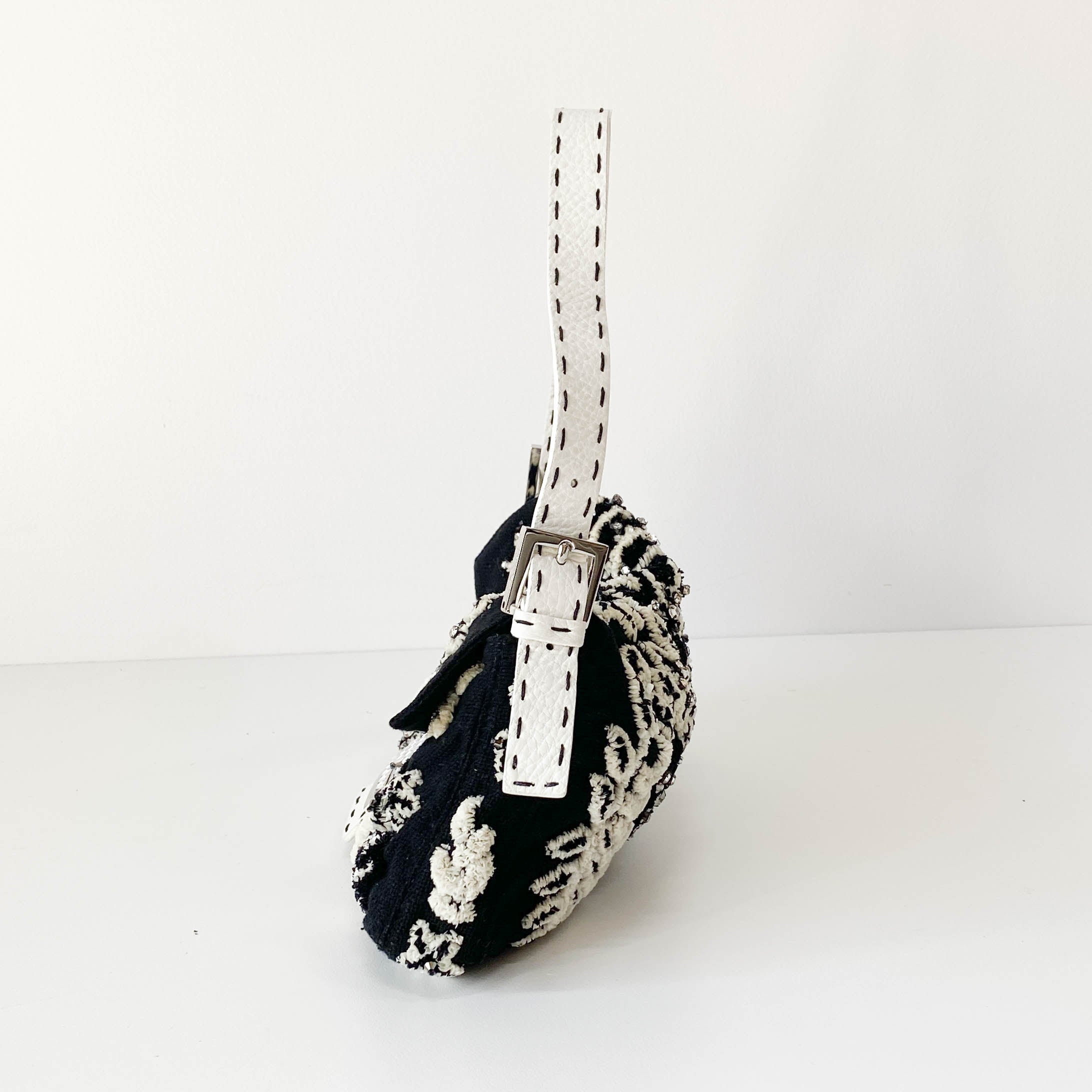 Floral Selleria Beaded Baguette