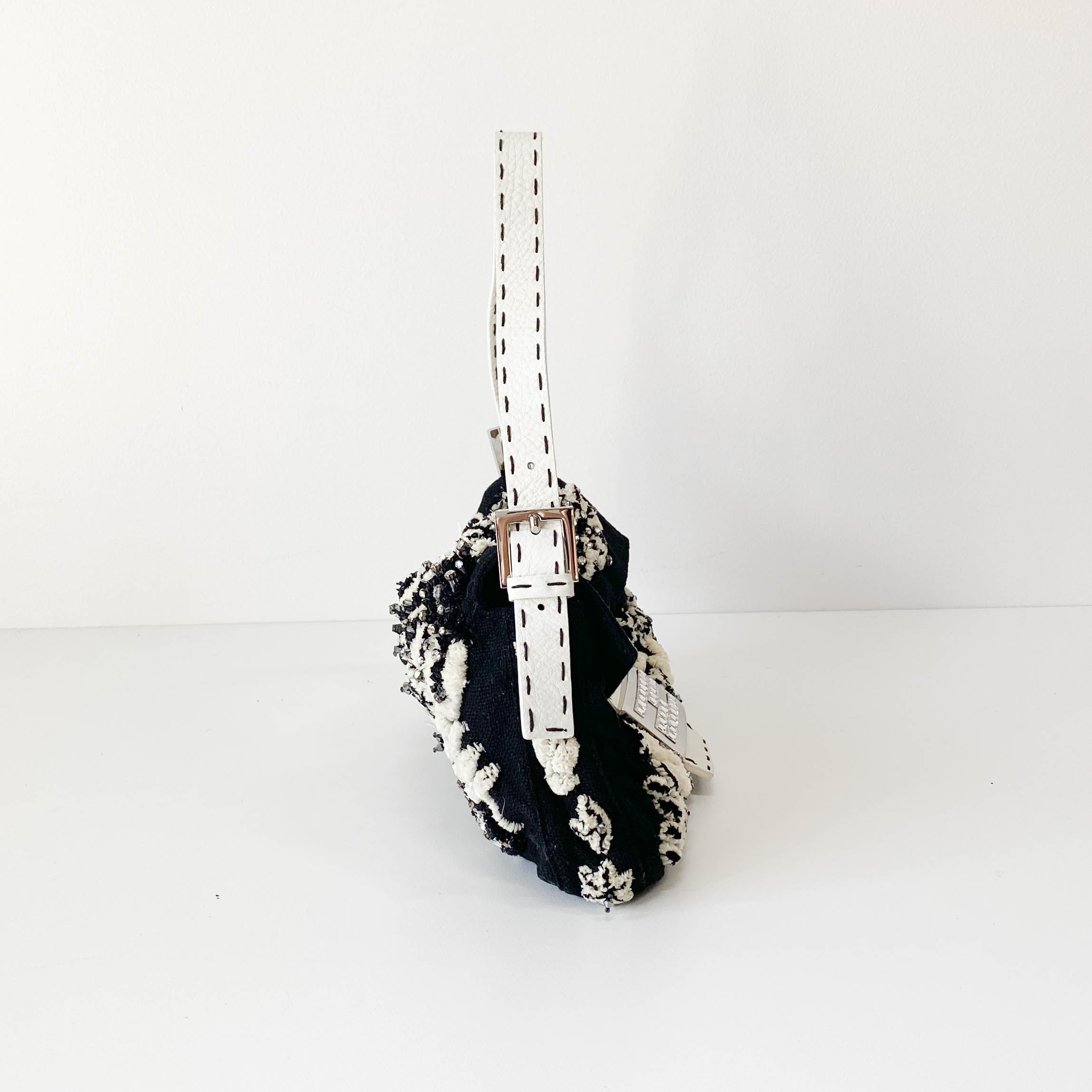 Floral Selleria Beaded Baguette