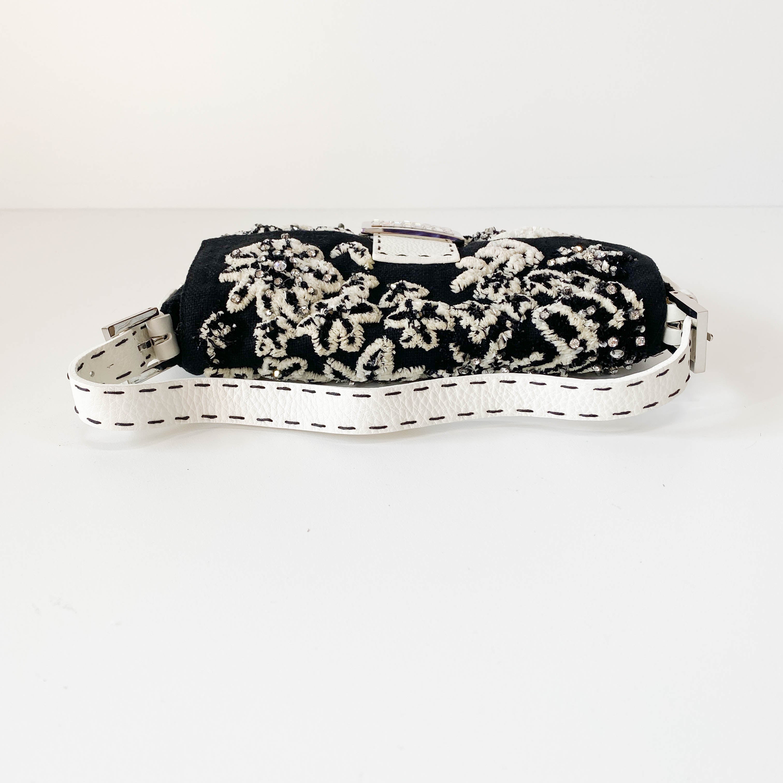 Floral Selleria Beaded Baguette