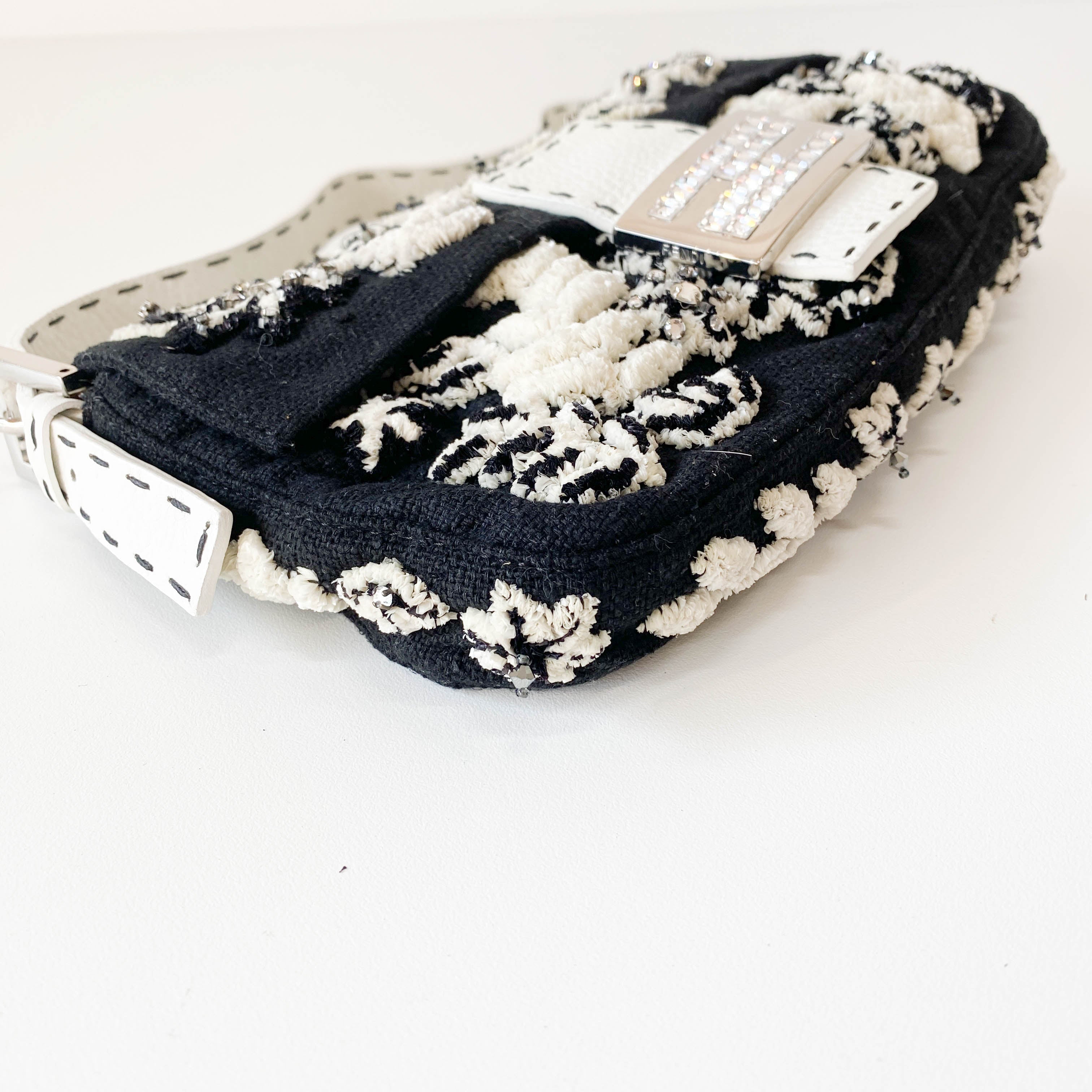 Floral Selleria Beaded Baguette