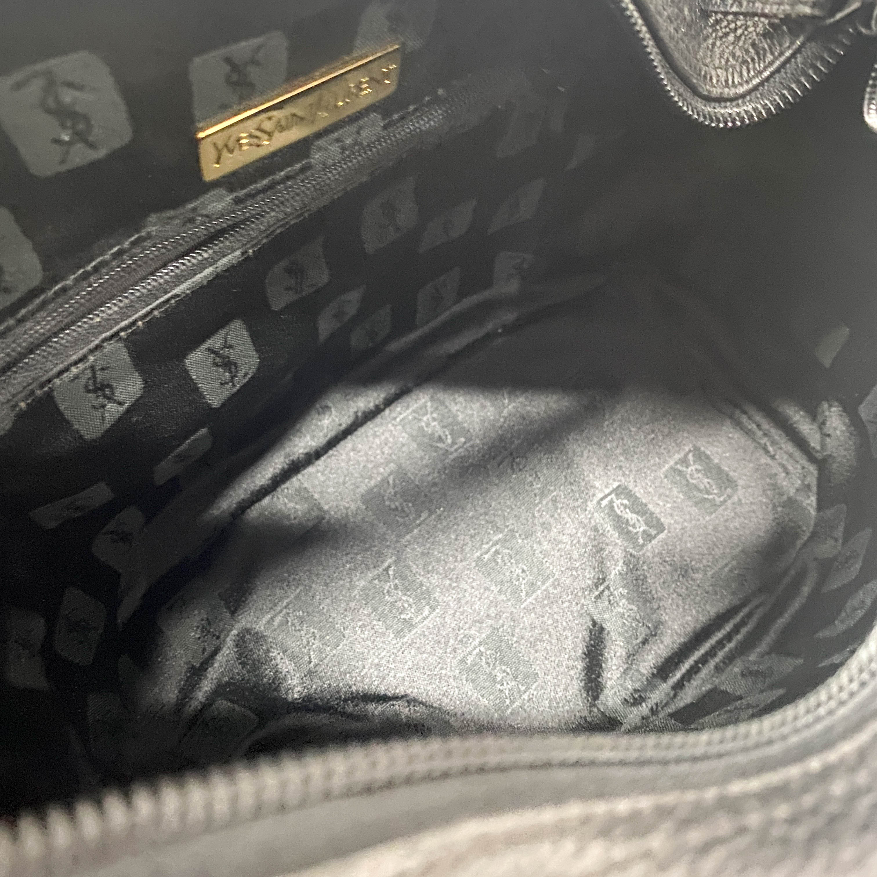 Black Leather Handbag