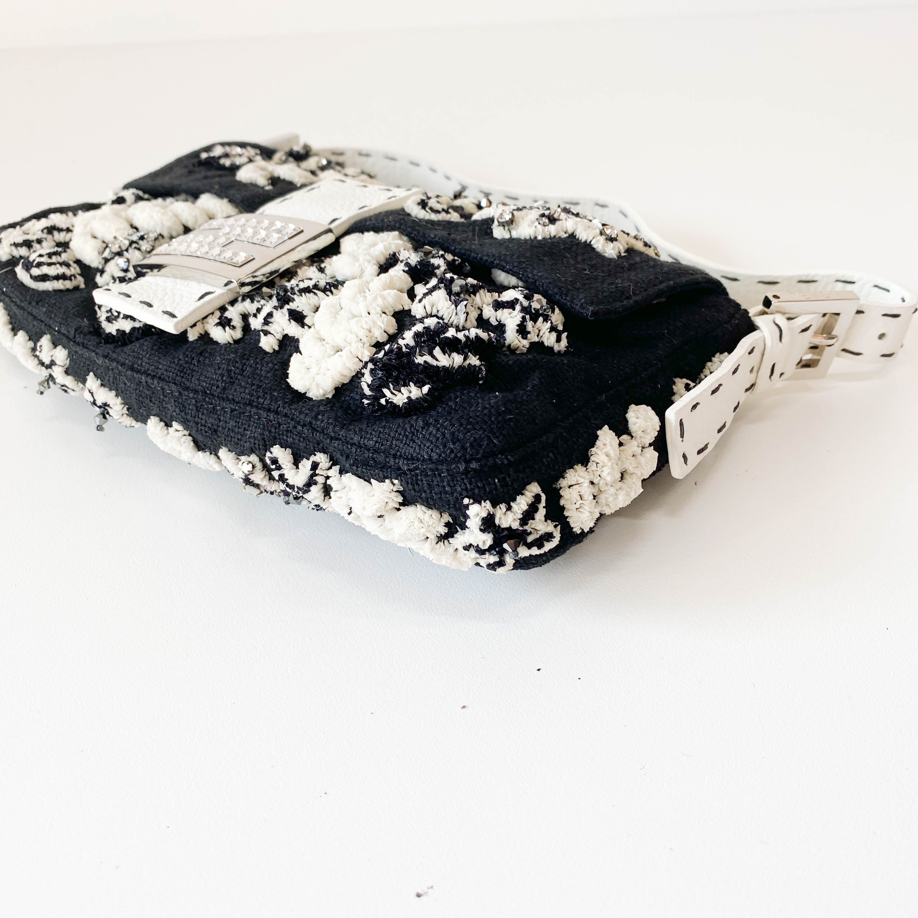 Floral Selleria Beaded Baguette