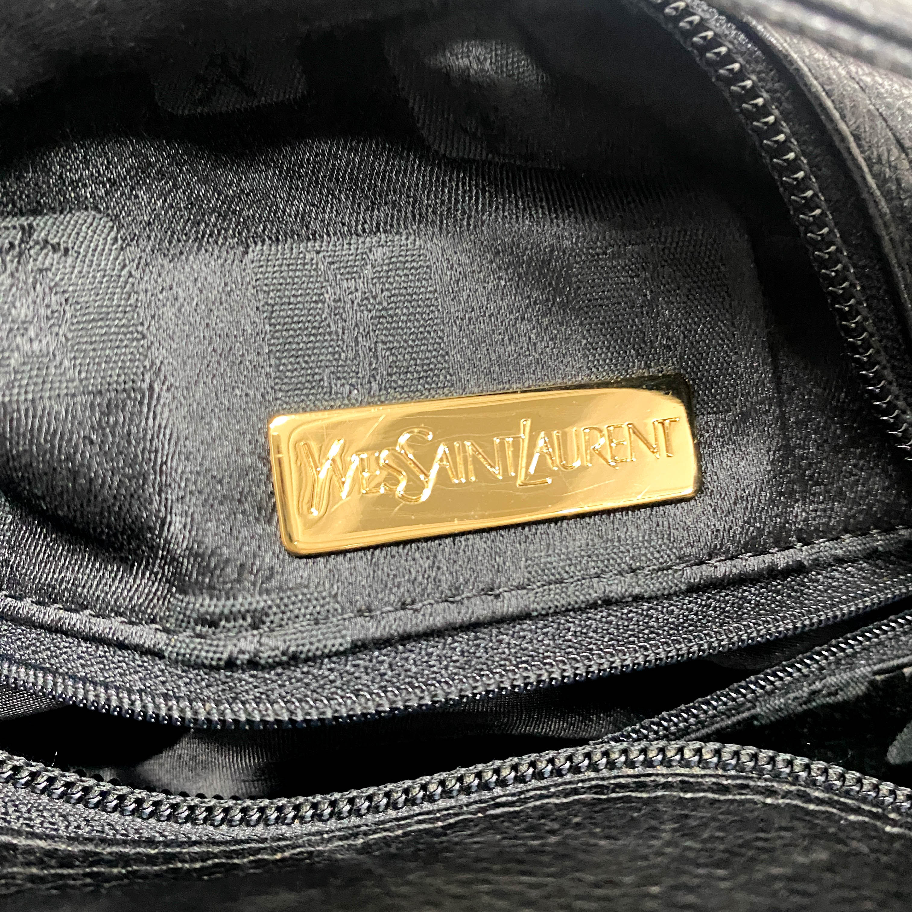 Black Leather Handbag